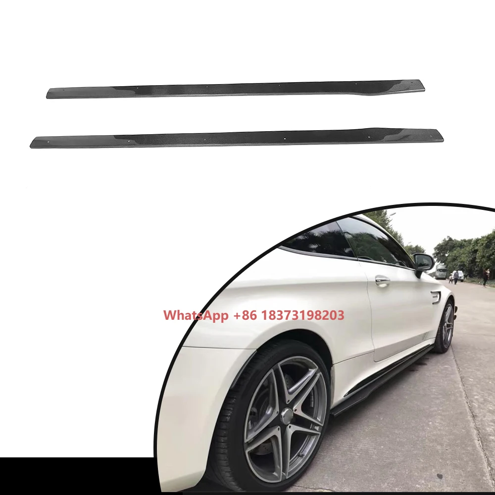 Fashion Carbon Fiber Side Skirts Extensions for W205 C63 2015-2017 Auto Parts
Fashion Carbon Fiber Side Skirts Extensions for W205 C63 2015-2017 Auto Parts