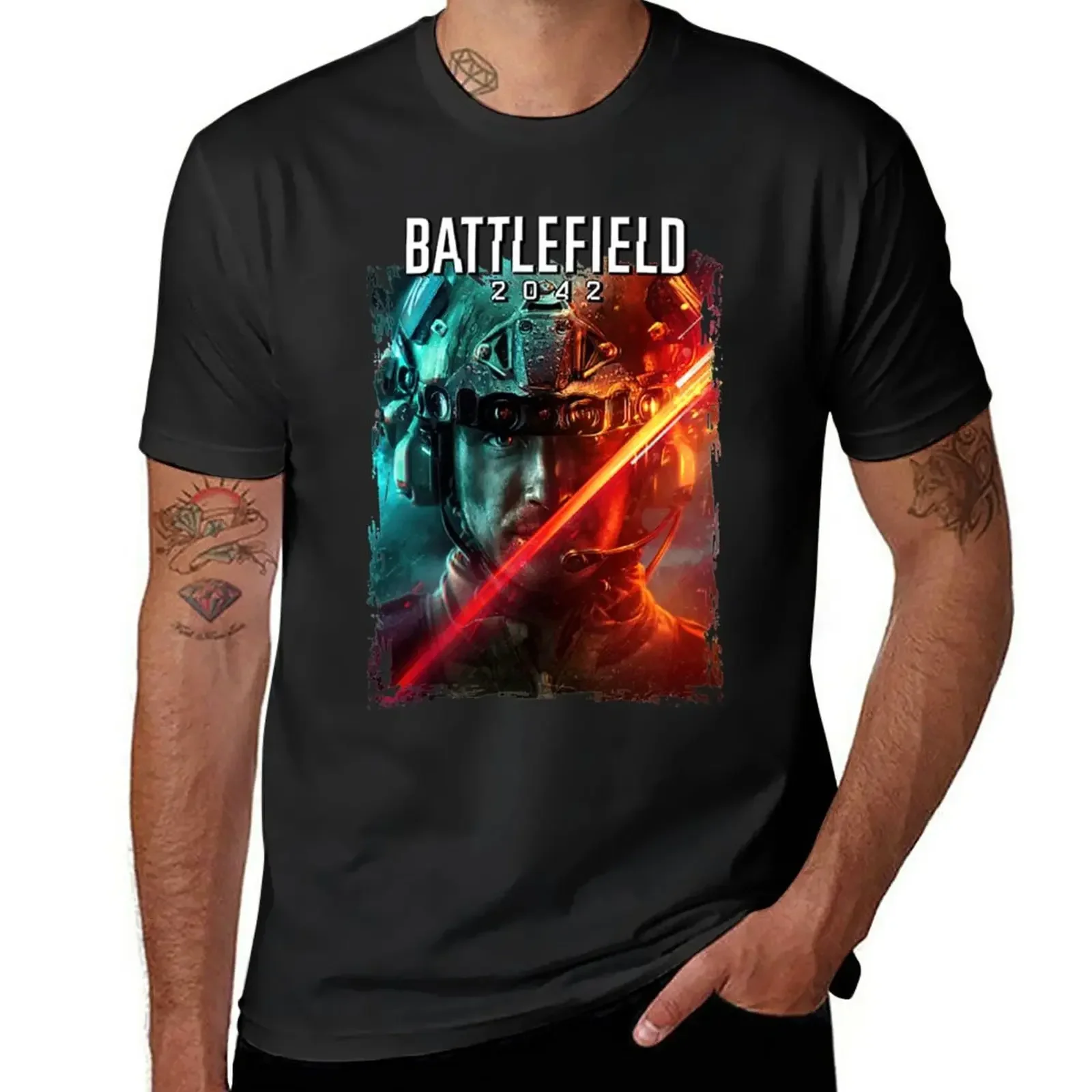 Battlefield (2042) T-Shirt new edition shirts graphic tees anime clothes t shirts for men
Battlefield (2042) T-Shirt new edition shirts graphic tees anime clothes t shirts for men