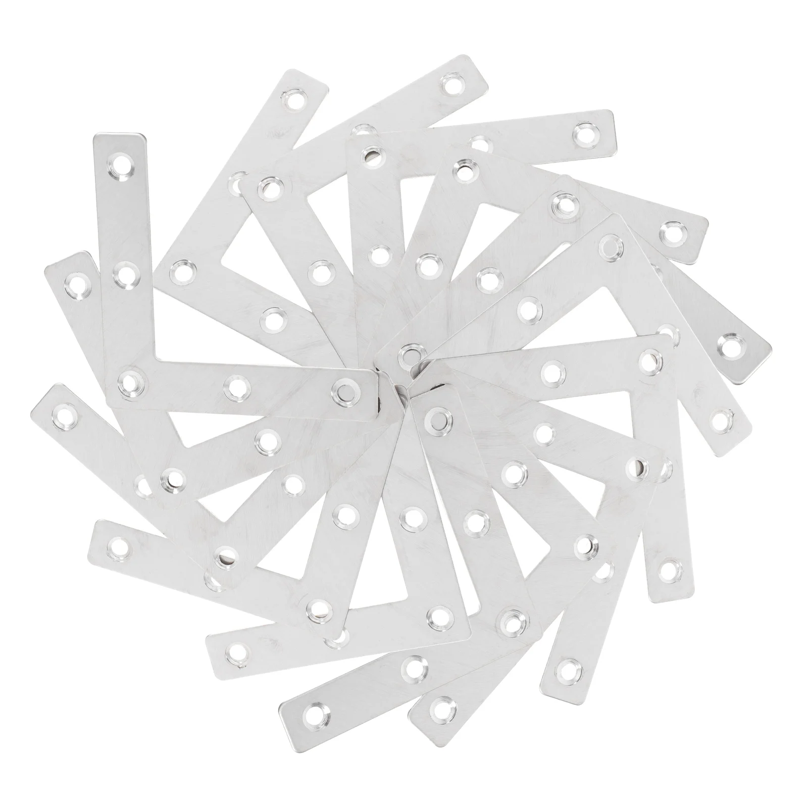 15 Pcs L-shaped Metal Brackets Right Angle Connector for Furniture Wall Cabinet Wood Decorative Hardware Durability
15 Pcs L-shaped Metal Brackets Right Angle Connector for Furniture Wall Cabinet Wood Decorative Hardware Durability