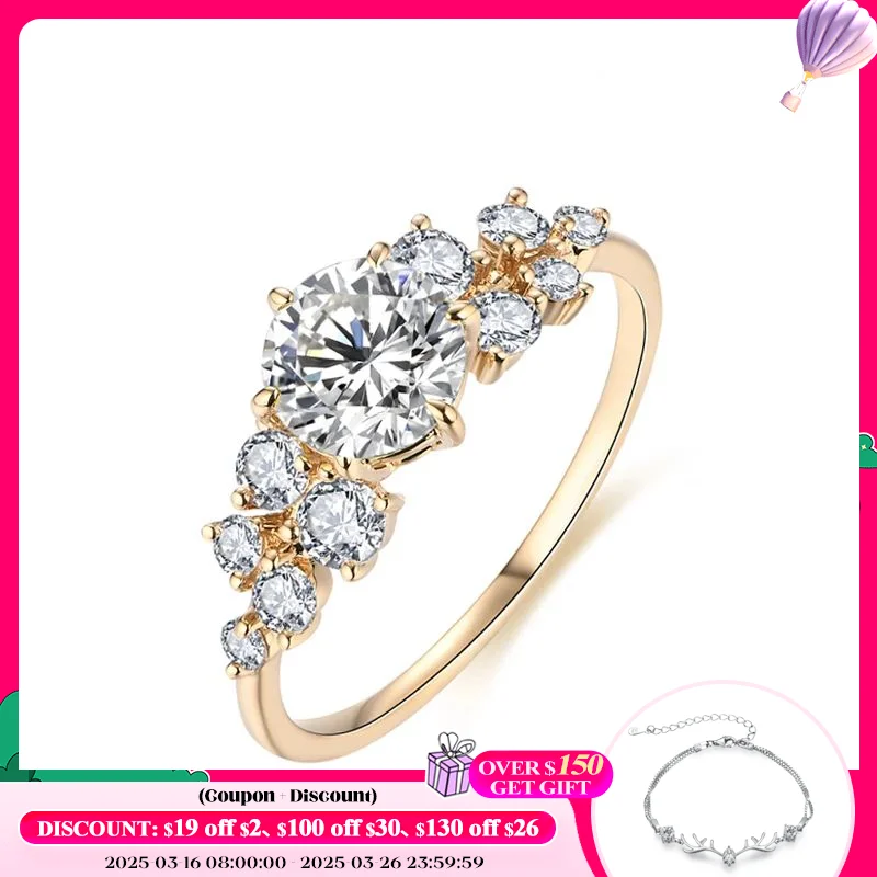 Attagems New 10K 14K Yellow Gold Moissanite Rings for Men Women Handmade Round Rings Engagement Bride Wedding Gift Fine Jewelry
Attagems New 10K 14K Yellow Gold Moissanite Rings for Men Women Handmade Round Rings Engagement Bride Wedding Gift Fine Jewelry