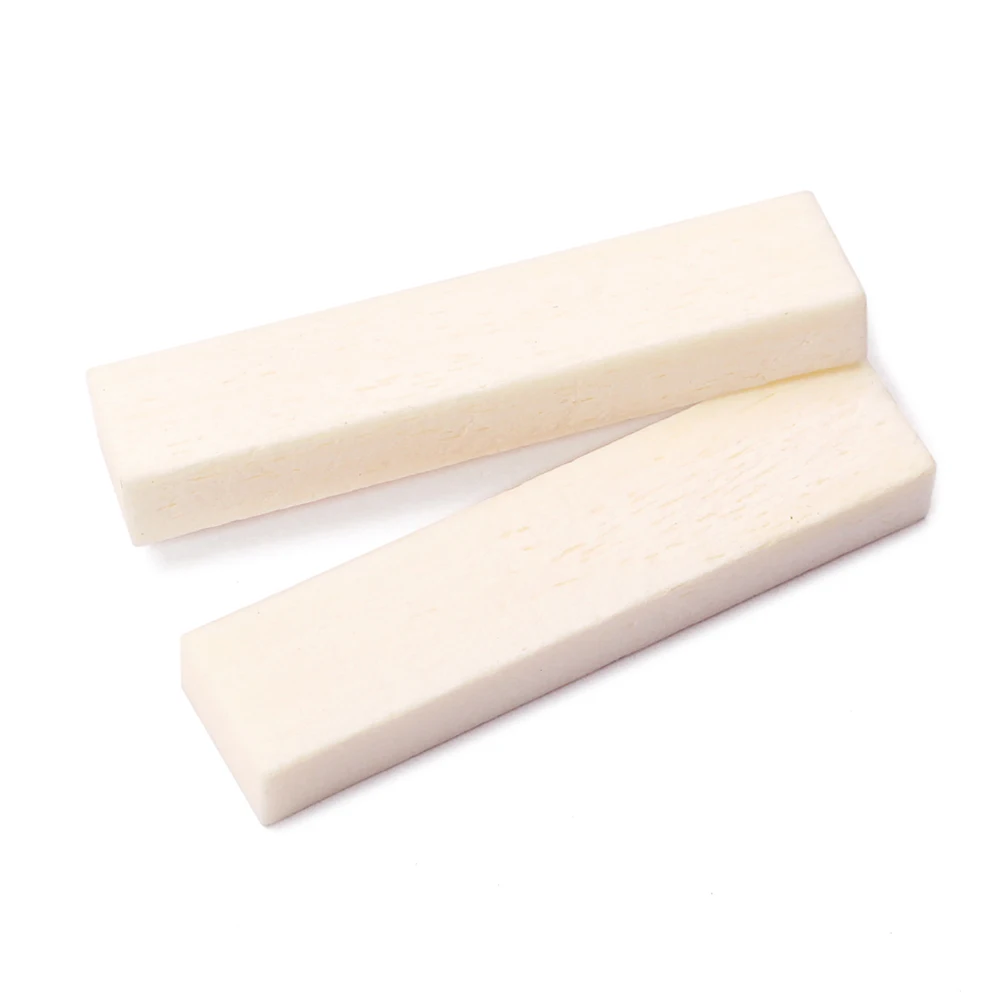 5pcs Hard Buffalo Bone Guitar Nut Diy Saddle Blank For Acoustic Guitar Ukulele Banjo String Instruments 39X9X5Mm Replacement
5pcs Hard Buffalo Bone Guitar Nut Diy Saddle Blank For Acoustic Guitar Ukulele Banjo String Instruments 39X9X5Mm Replacement