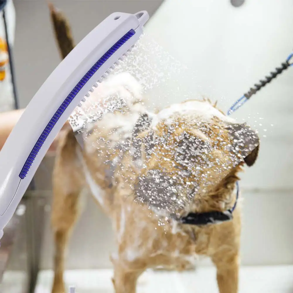 With Flex Hose Dog Shower Head Adjustable Quick Connector Dog Washing Sprayer Plastic Dog Shower Wand Pet Shower Attachment
With Flex Hose Dog Shower Head Adjustable Quick Connector Dog Washing Sprayer Plastic Dog Shower Wand Pet Shower Attachment