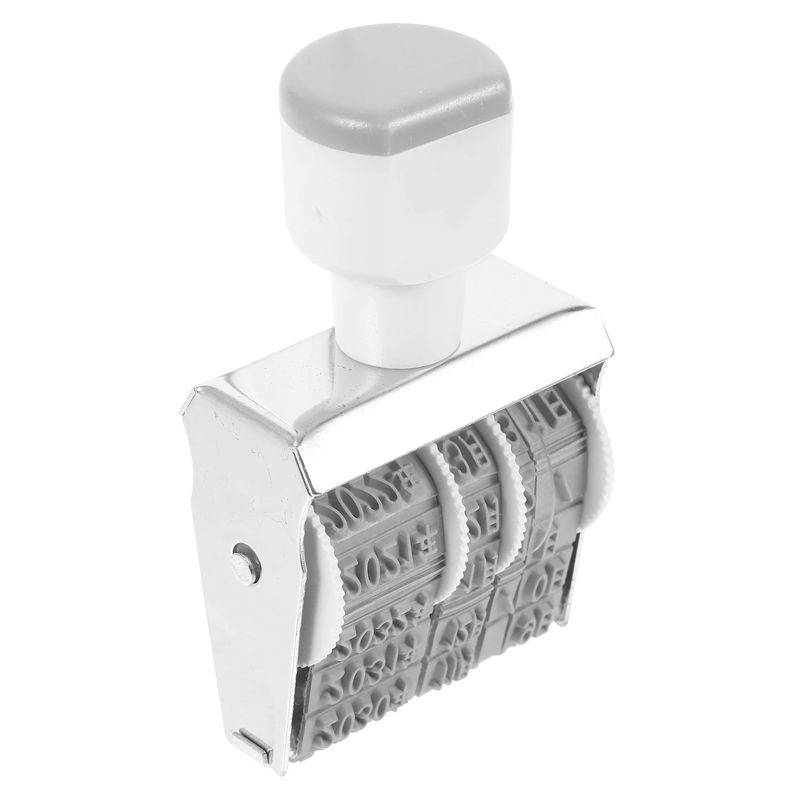 Date Stamp 7527 Gray White Rotating Gear Adjustable Year Month Day Number Stamper Portable Mini Office Supply Daily Use
Date Stamp 7527 Gray White Rotating Gear Adjustable Year Month Day Number Stamper Portable Mini Office Supply Daily Use