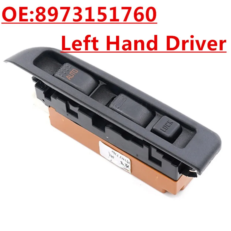 OE:8973151760 8973151840 Left Right Hand Driver 12V Power Window Master Control Switch For Isuzu NPR66 70PL NKR NQR70 NHR
OE:8973151760 8973151840 Left Right Hand Driver 12V Power Window Master Control Switch For Isuzu NPR66 70PL NKR NQR70 NHR