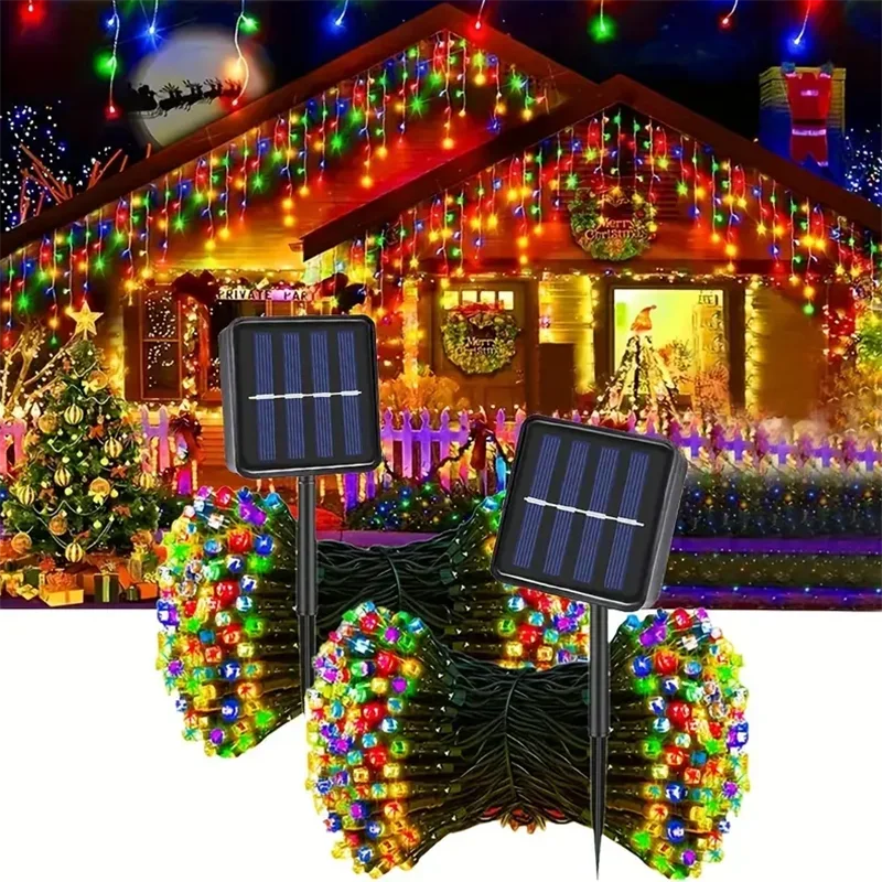 For 2025 Yard Party Wedding Decoration 20/50/100LED Outdoor Solar Lamp String Fairy Light Patio Christmas Garland Solar Lights
For 2025 Yard Party Wedding Decoration 20/50/100LED Outdoor Solar Lamp String Fairy Light Patio Christmas Garland Solar Lights