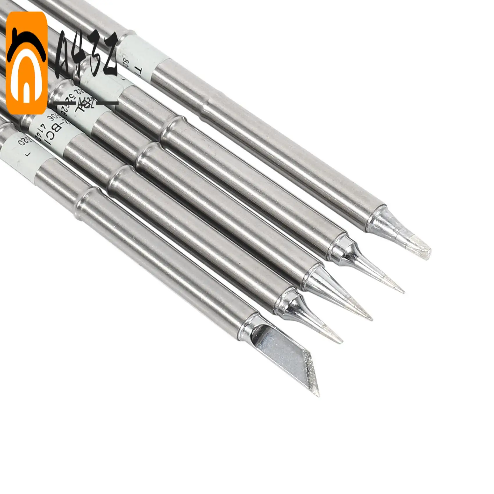 A43Z-5 Pcs T12 Series Solder Iron Tips For Hakko FX951 BAKON 950D Soldering Station
A43Z-5 Pcs T12 Series Solder Iron Tips For Hakko FX951 BAKON 950D Soldering Station