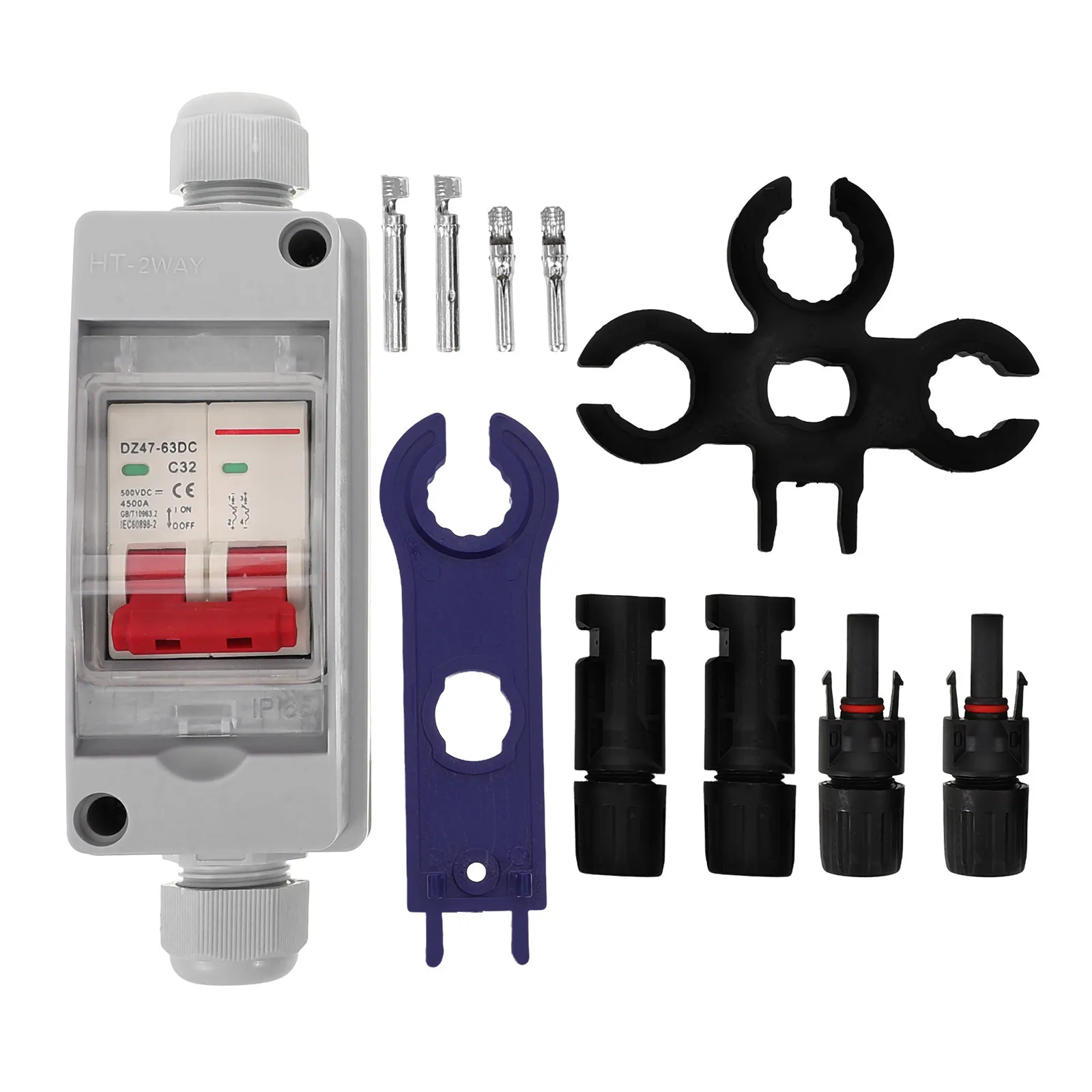 1Set Solar Junction Distribution Power Box Plastic Electrical Panel Box Outdoor Weatherproof Circuit Breaker Protection
1Set Solar Junction Distribution Power Box Plastic Electrical Panel Box Outdoor Weatherproof Circuit Breaker Protection