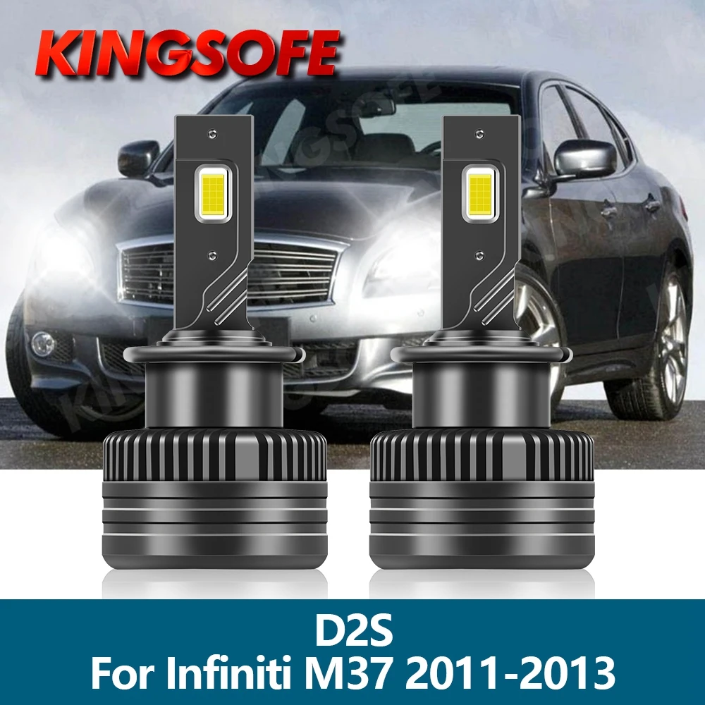 KINGSOFE D2S Led CSP Chip Super Bright Headlight Canbus 30000LM Auto Bulbs 1:1 HID Car Light For Infiniti M37 2011 2012 2013
KINGSOFE D2S Led CSP Chip Super Bright Headlight Canbus 30000LM Auto Bulbs 1:1 HID Car Light For Infiniti M37 2011 2012 2013
