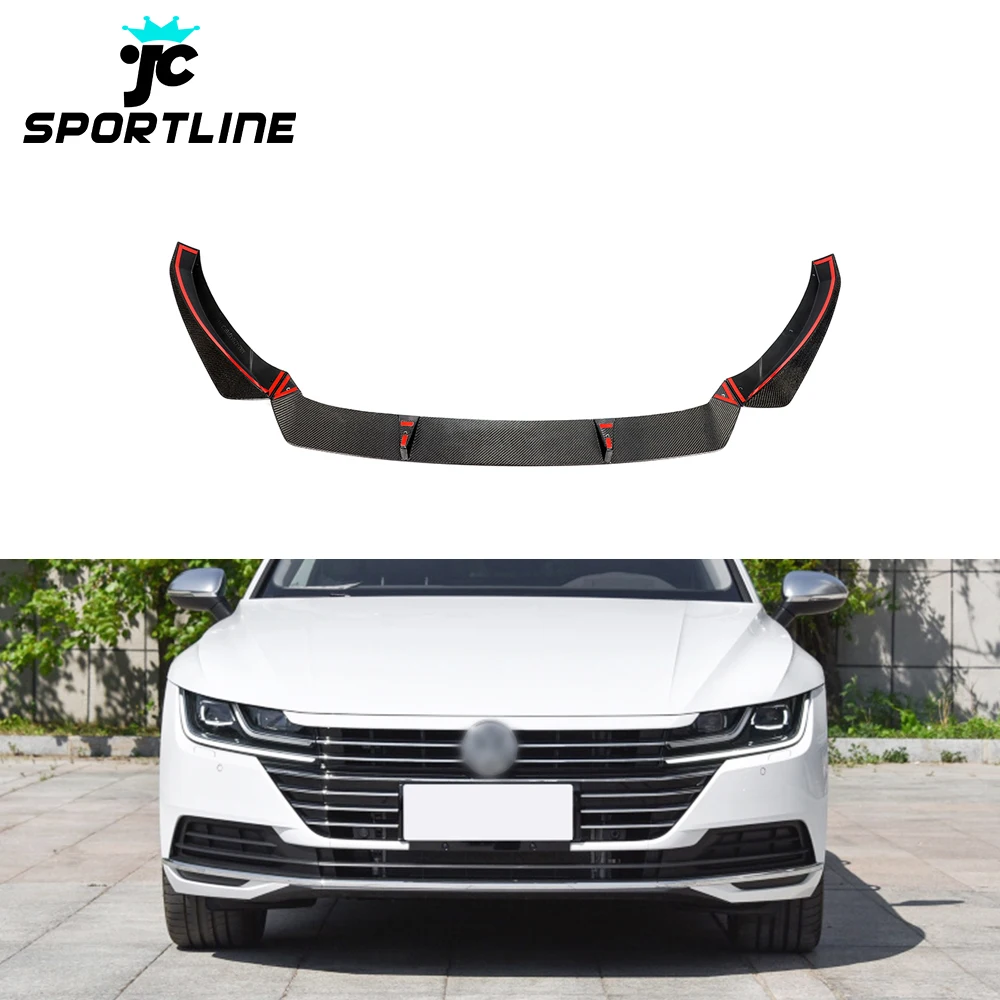 Vacuum Carbon CC Front Lip Splitter for VW Arteon Hatchback 4-Door 2019-2020
Vacuum Carbon CC Front Lip Splitter for VW Arteon Hatchback 4-Door 2019-2020