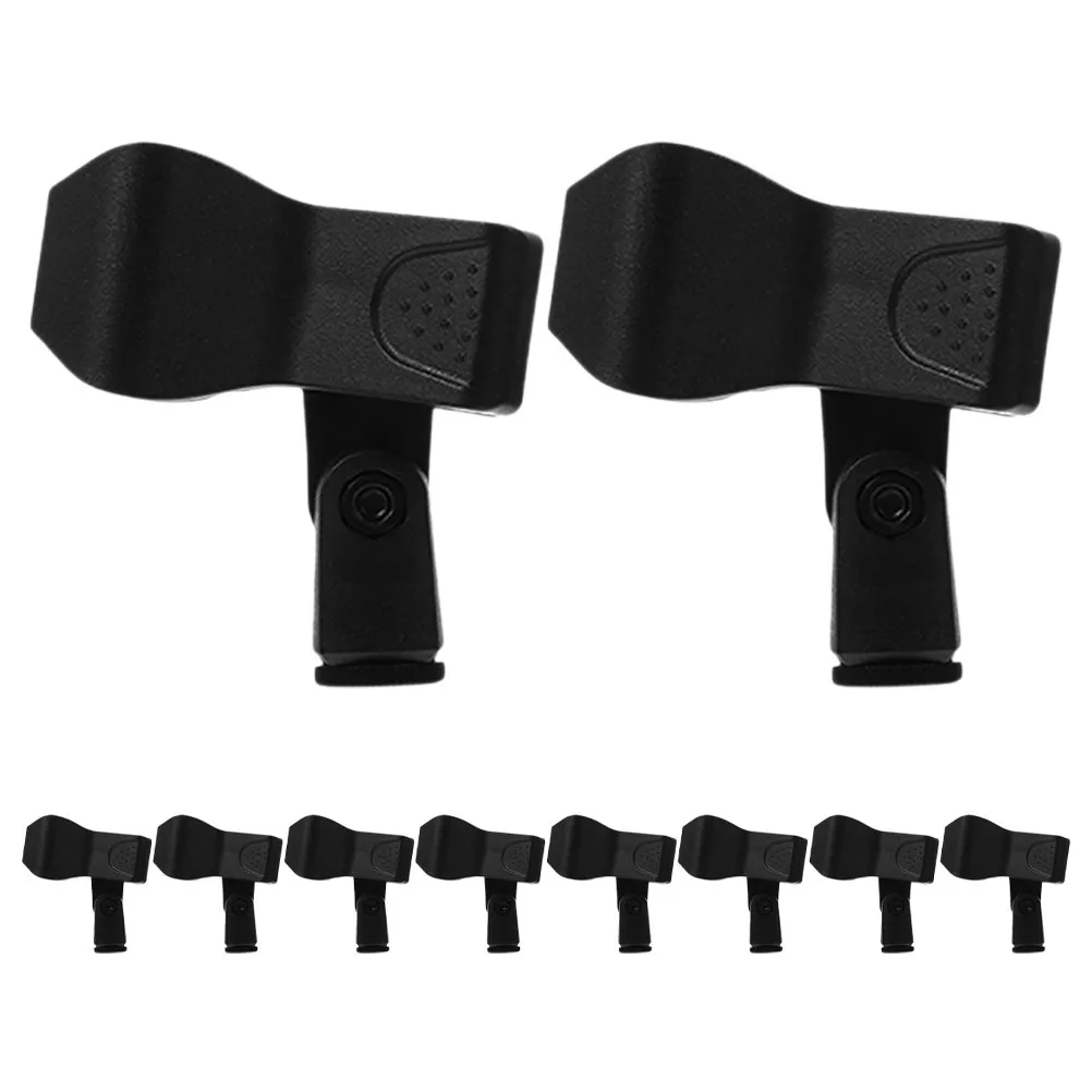 10Pcs Microphone Clip Holder Secure Grip Versatile Installation Durable Compact Portable Protective for Live Streaming Meetings
10Pcs Microphone Clip Holder Secure Grip Versatile Installation Durable Compact Portable Protective for Live Streaming Meetings