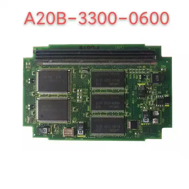 A20B-3300-0600 Second hand Fanuc System CPU Board for CNC Controller 
A20B-3300-0600 Second hand Fanuc System CPU Board for CNC Controller