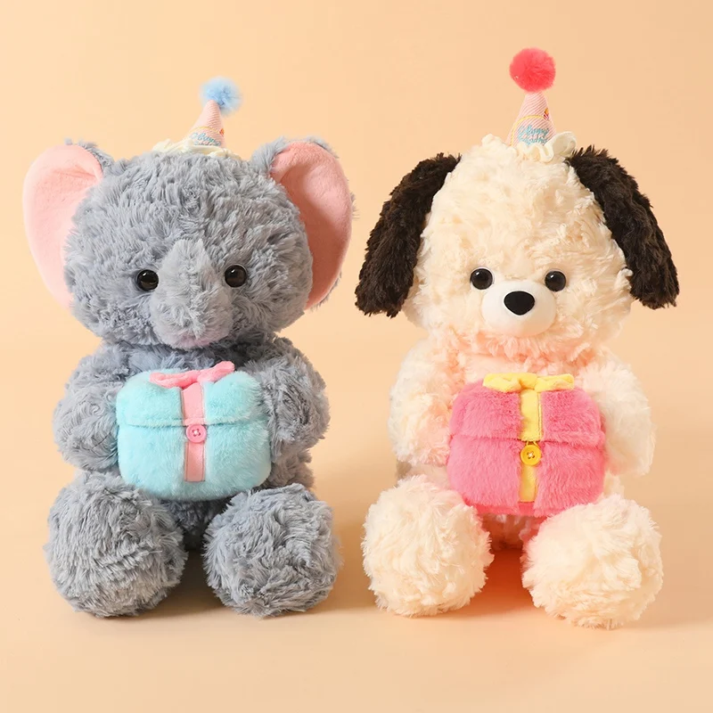 50cm Fun Cute Gift Box Animal Plush Doll Pillow Elephant Dog Bear Stuffed Toy Home Decor Valentine's Day Gift Birthday Present
50cm Fun Cute Gift Box Animal Plush Doll Pillow Elephant Dog Bear Stuffed Toy Home Decor Valentine's Day Gift Birthday Present