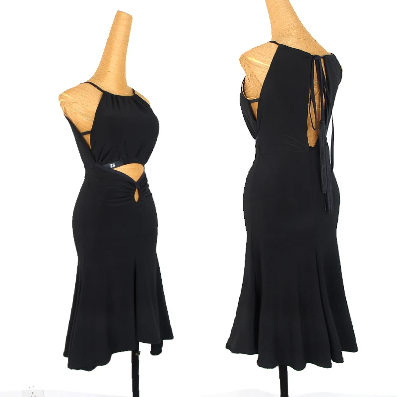 2024 Latin Dance Dress For Women Black Sexy Practice Clothes Chacha Rumba Tango Aduly Female Latin Performance Costumes DQL9120
2024 Latin Dance Dress For Women Black Sexy Practice Clothes Chacha Rumba Tango Aduly Female Latin Performance Costumes DQL9120
