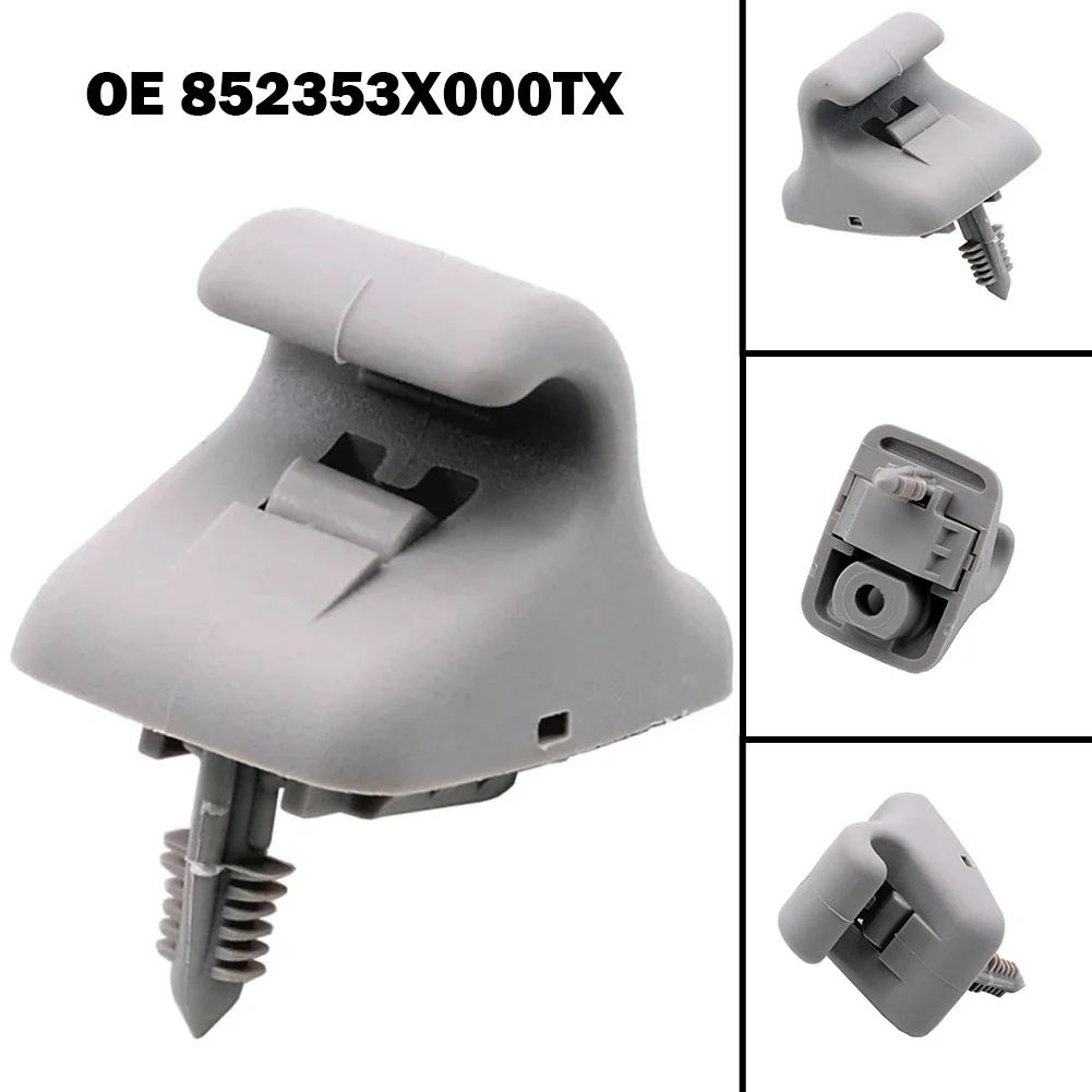 For Hyundai Veloster ACCENT Elantra 2014 Sun Visor Retainer Clip 852353X000TX Car Sun Visor Clip Gray Interior Hanger Hook Clip
For Hyundai Veloster ACCENT Elantra 2014 Sun Visor Retainer Clip 852353X000TX Car Sun Visor Clip Gray Interior Hanger Hook Clip