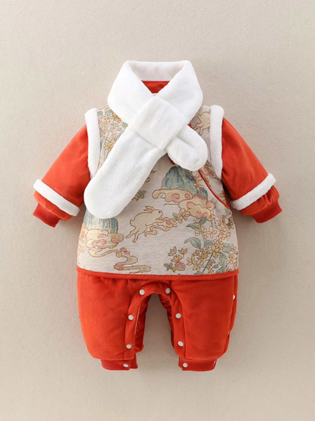 Thiened Winter Outfit Baby Rer Suit Newborn Baby Outdoor Clothes Warm Climbing Year-End Visit Clothes for Infants And To...
Thiened Winter Outfit Baby Rer Suit Newborn Baby Outdoor Clothes Warm Climbing Year-End Visit Clothes for Infants And To...