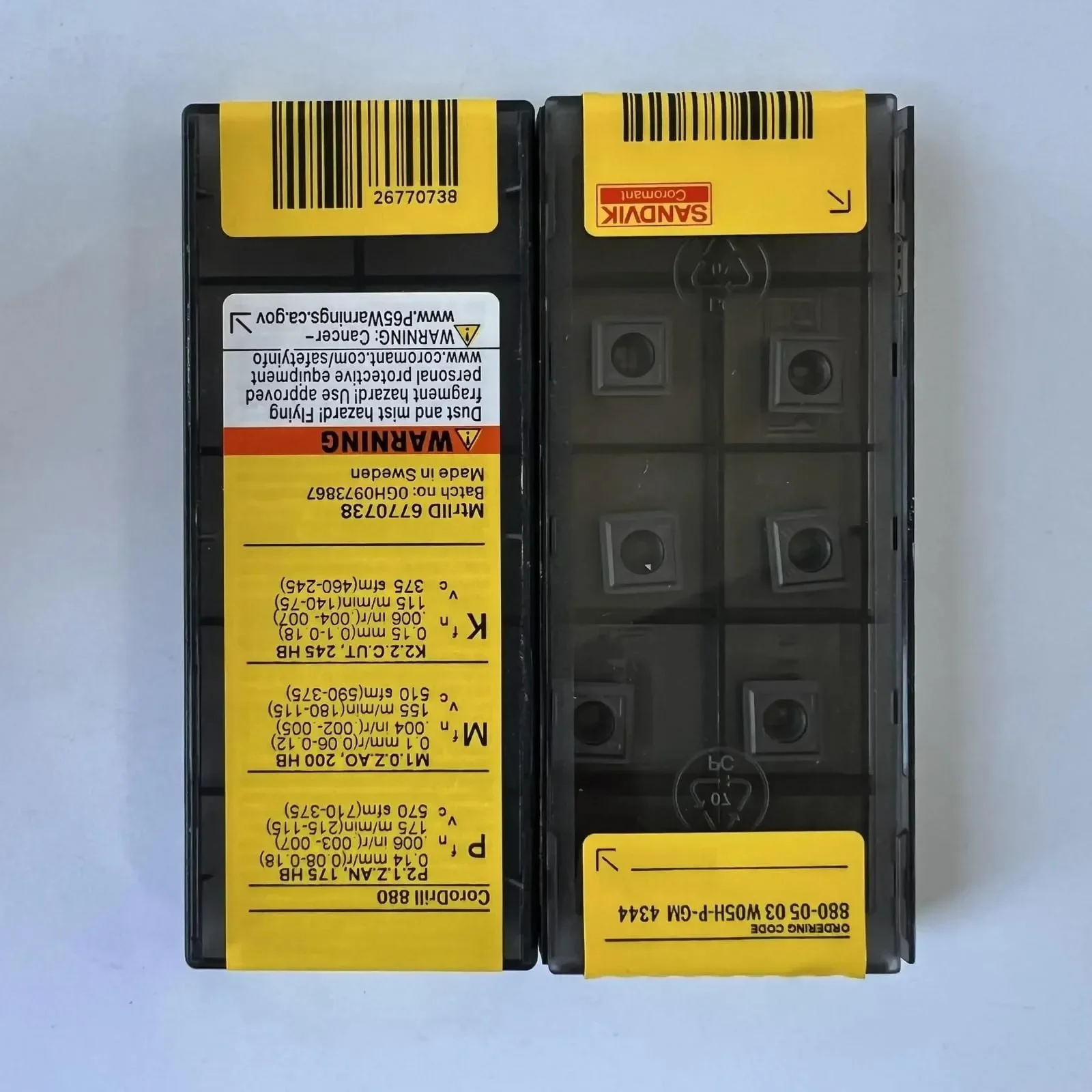 SANDVIK-Coromant / 880-0503W05H-P-GM 4344 / 10 шт.
SANDVIK-Coromant / 880-0503W05H-P-GM 4344 / 10 шт.