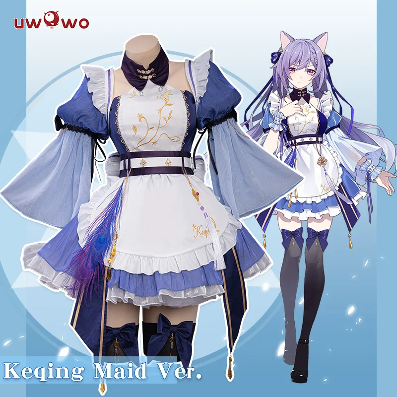 UWOWO Keqing Cosplay Maid Costume Exclusive Genshin Impact Fanart Cosplay Maid Ver. Keqing Maid Dress Halloween Costume
UWOWO Keqing Cosplay Maid Costume Exclusive Genshin Impact Fanart Cosplay Maid Ver. Keqing Maid Dress Halloween Costume