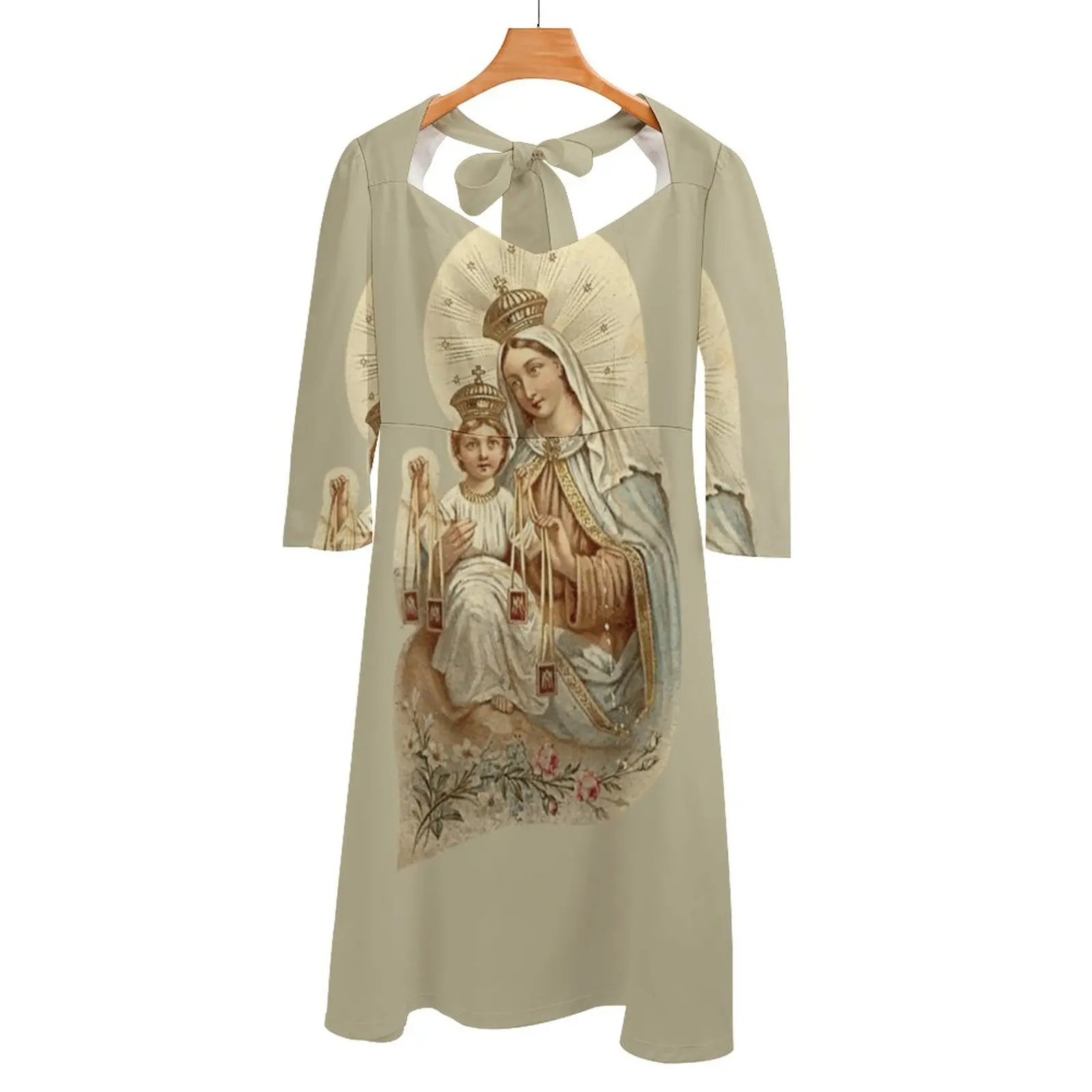 Our Lady Of Mount Carmel Back Lacing Backless Dress Square Neck Dress Fashion Printed Dress 6Xl Our Lady Of Mount Carmel Mount
Our Lady Of Mount Carmel Back Lacing Backless Dress Square Neck Dress Fashion Printed Dress 6Xl Our Lady Of Mount Carmel Mount