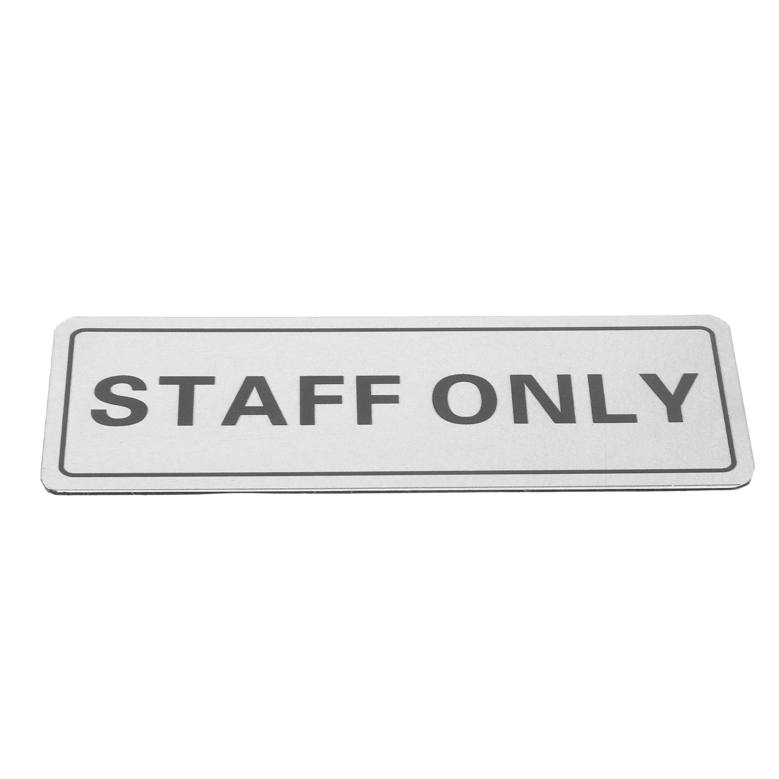 Wall Door Sign Staff Only Aluminum Plaque Decor Removable Plate Office Signs Easy Installation Material Clear Visible
Wall Door Sign Staff Only Aluminum Plaque Decor Removable Plate Office Signs Easy Installation Material Clear Visible