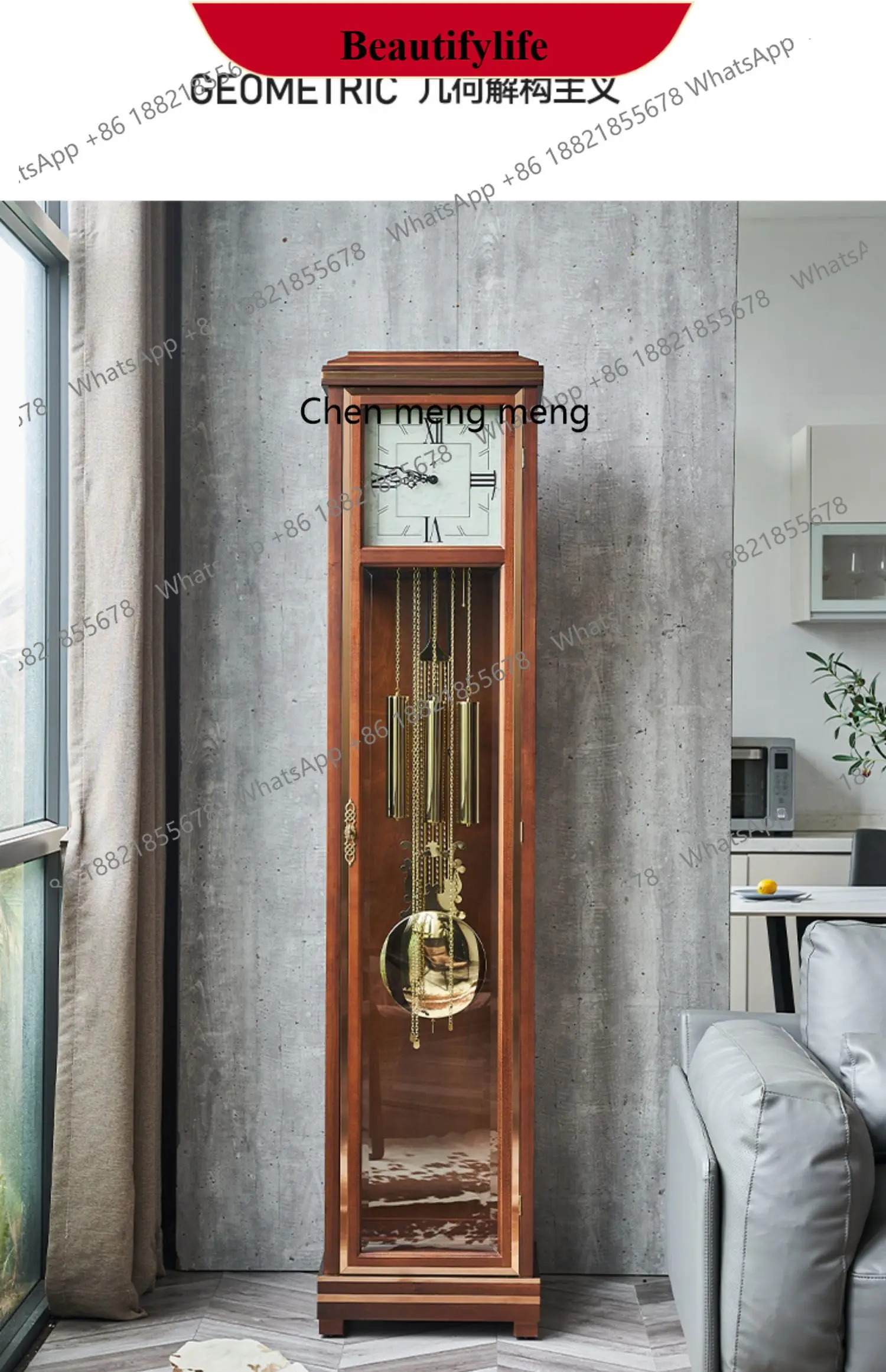 d178 German Helmler Floor Clock Modern Simple Living Room New Chinese Fashion Desk Clock American Retro Solid Wood Pendulum Cloc
d178 German Helmler Floor Clock Modern Simple Living Room New Chinese Fashion Desk Clock American Retro Solid Wood Pendulum Cloc