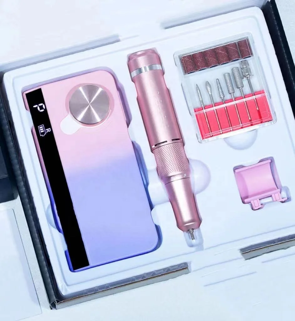 35000 RPM Private Label Electric Nail Drill Machine Cordless Nail Polisher Pink Nail Drill
35000 RPM Private Label Electric Nail Drill Machine Cordless Nail Polisher Pink Nail Drill
