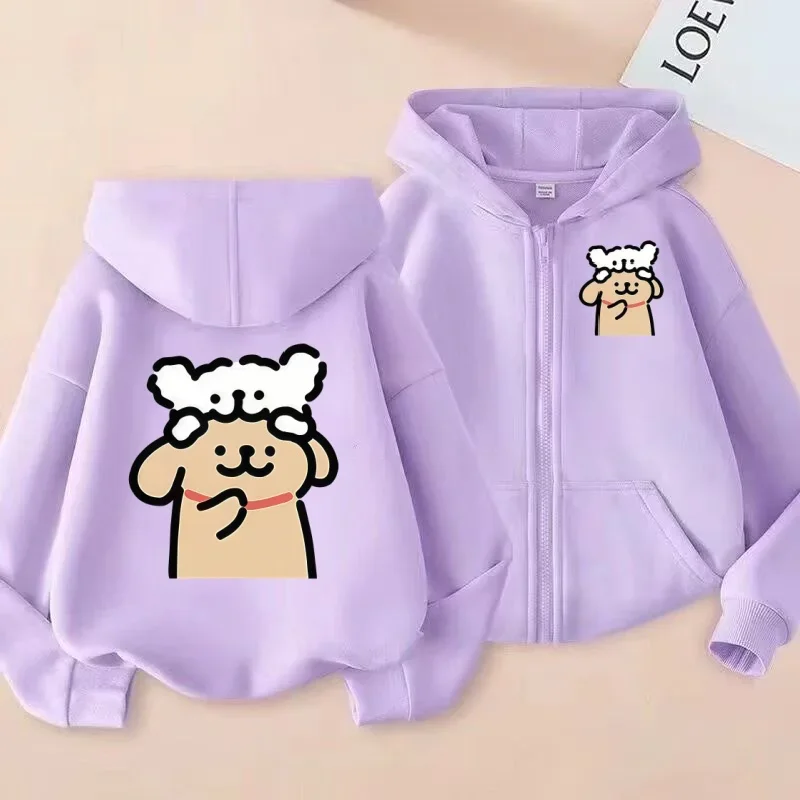"Be Enchanted by the Cute Pet Combination! Zipper Hooded Sweater with a Simple Style, Appealing to Both Children and Adults."
"Be Enchanted by the Cute Pet Combination! Zipper Hooded Sweater with a Simple Style, Appealing to Both Children and Adults."