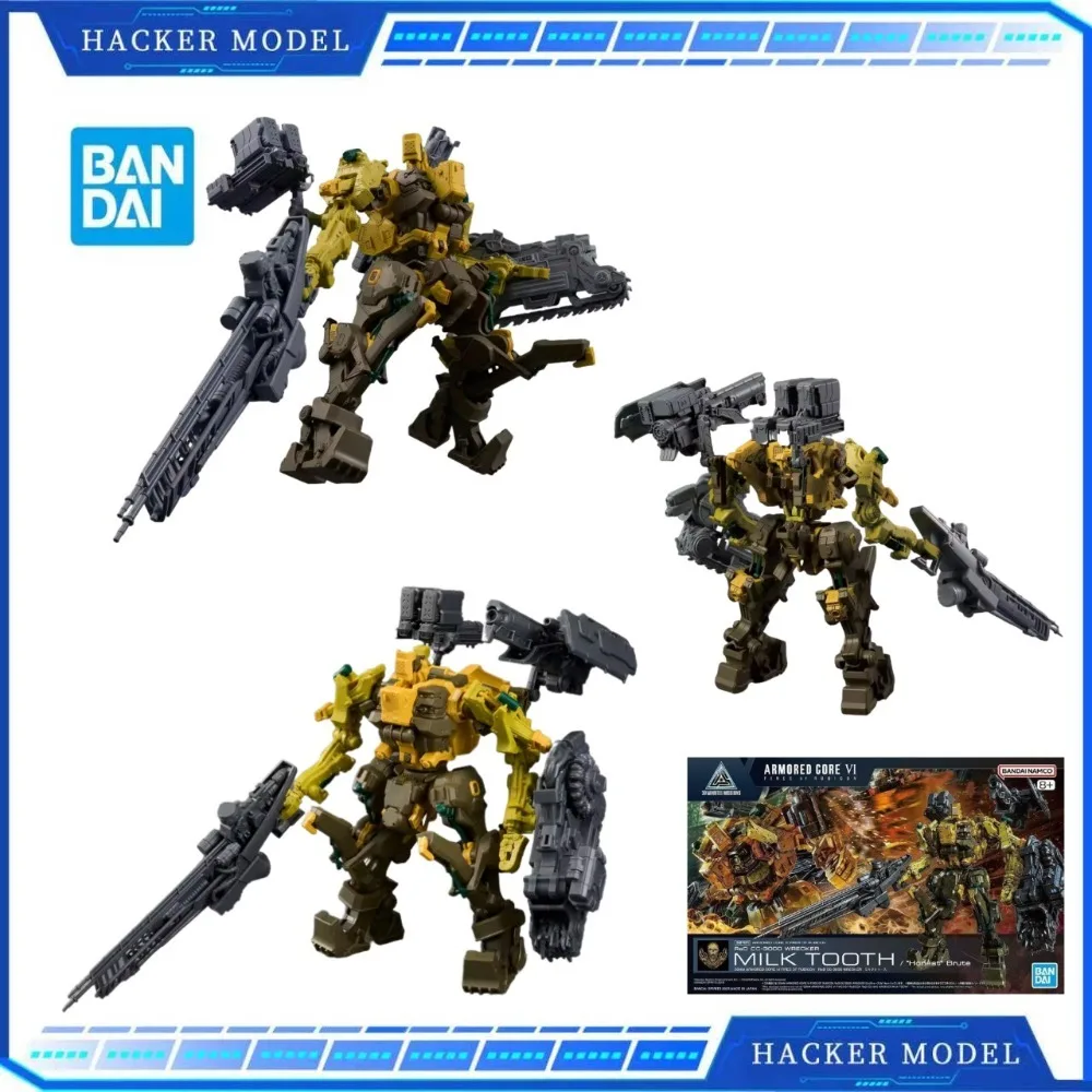 Оригинальная фигурка Bandai Armored Core 6, комплект модели 30 мм, коллекция молочных зубов, экшн-фигурка, модель для детских игрушек, подарки
Оригинальная фигурка Bandai Armored Core 6, комплект модели 30 мм, коллекция молочных зубов, экшн-фигурка, модель для детских игрушек, подарки