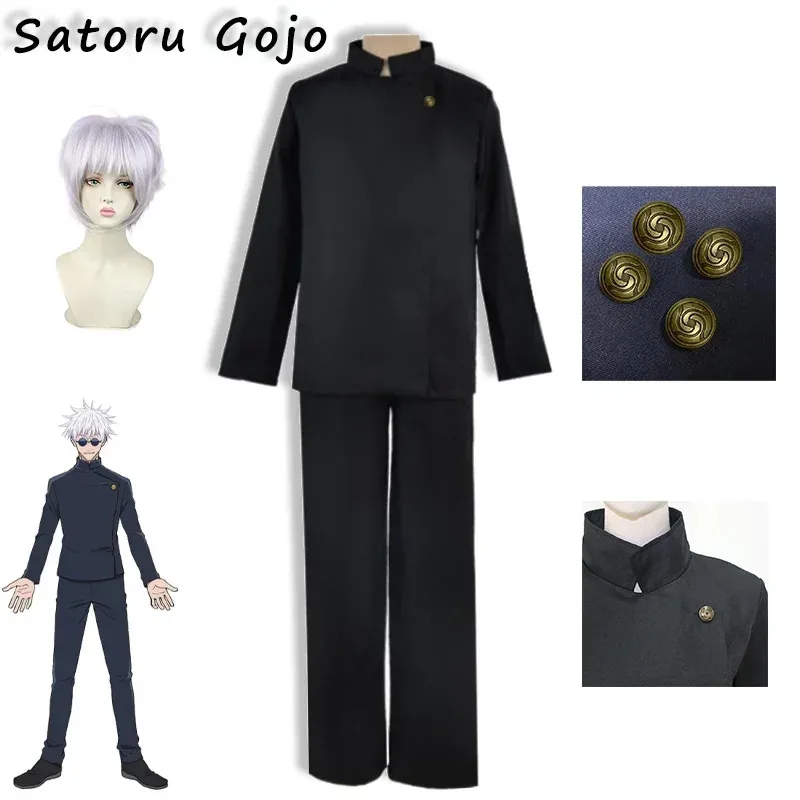 Satoru Gojo Cosplay Jujutsu Kaisen Costume Top and Pants Complete Set of Anime Clothing Cos Halloween Carnival Costume Comic Con
Satoru Gojo Cosplay Jujutsu Kaisen Costume Top and Pants Complete Set of Anime Clothing Cos Halloween Carnival Costume Comic Con