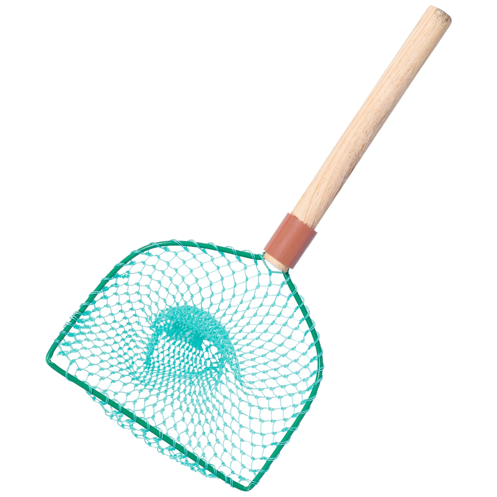 Wooden Handle Fishing Net Durable Polyester Foldable Camping Gear Small Catching Basket Portable Storage River Use
Wooden Handle Fishing Net Durable Polyester Foldable Camping Gear Small Catching Basket Portable Storage River Use