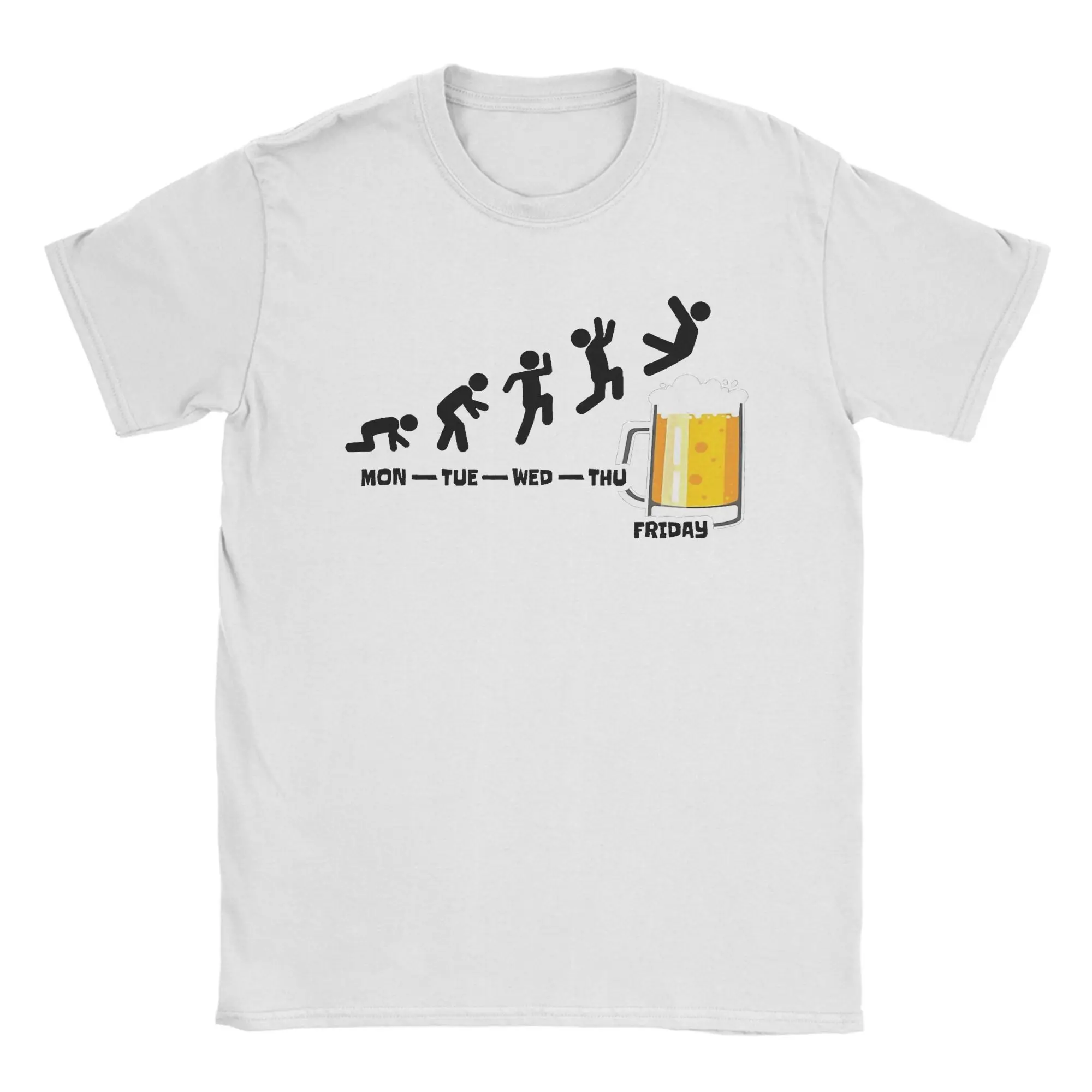 Men T-Shirt Weekend Love Beer Evolution Weekend Party Jump Art Fun Cotton Tees Short Sleeve T Shirt Crew Neck Clothing 5XL 6XL
Men T-Shirt Weekend Love Beer Evolution Weekend Party Jump Art Fun Cotton Tees Short Sleeve T Shirt Crew Neck Clothing 5XL 6XL