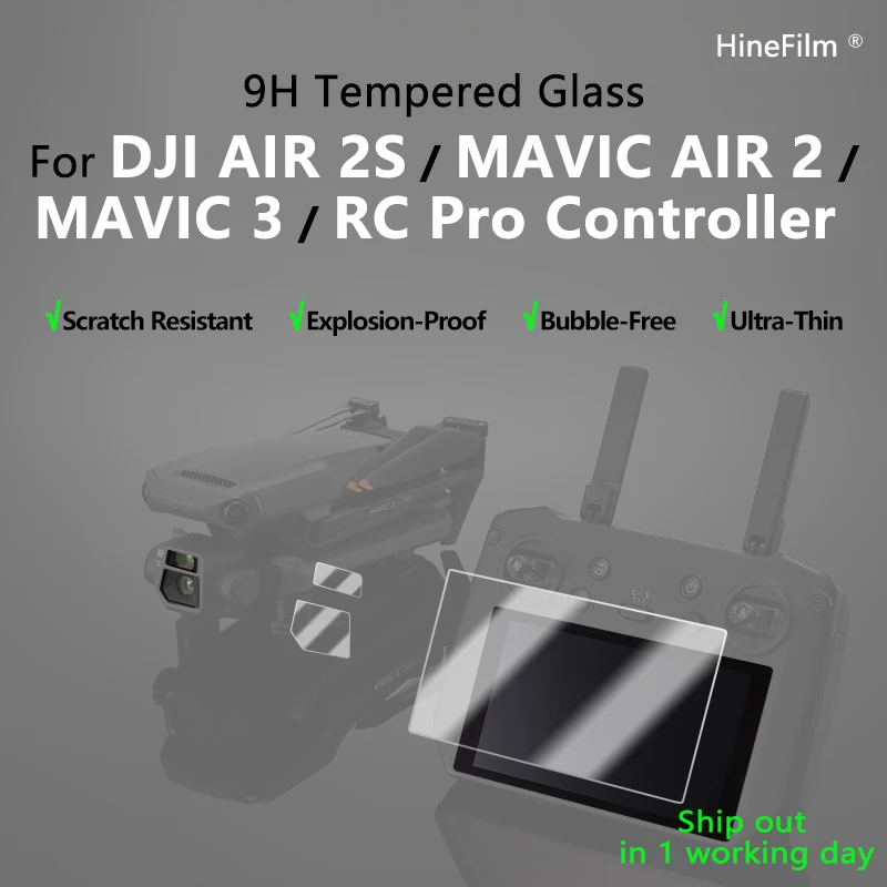 Контроллер DJI Mavic 3 / RC PRO Оригинальный 9H камера закаленное стекло Защита ЖК-экрана для DJI Mavic AIR 2 / AIR 2S
Контроллер DJI Mavic 3 / RC PRO Оригинальный 9H камера закаленное стекло Защита ЖК-экрана для DJI Mavic AIR 2 / AIR 2S