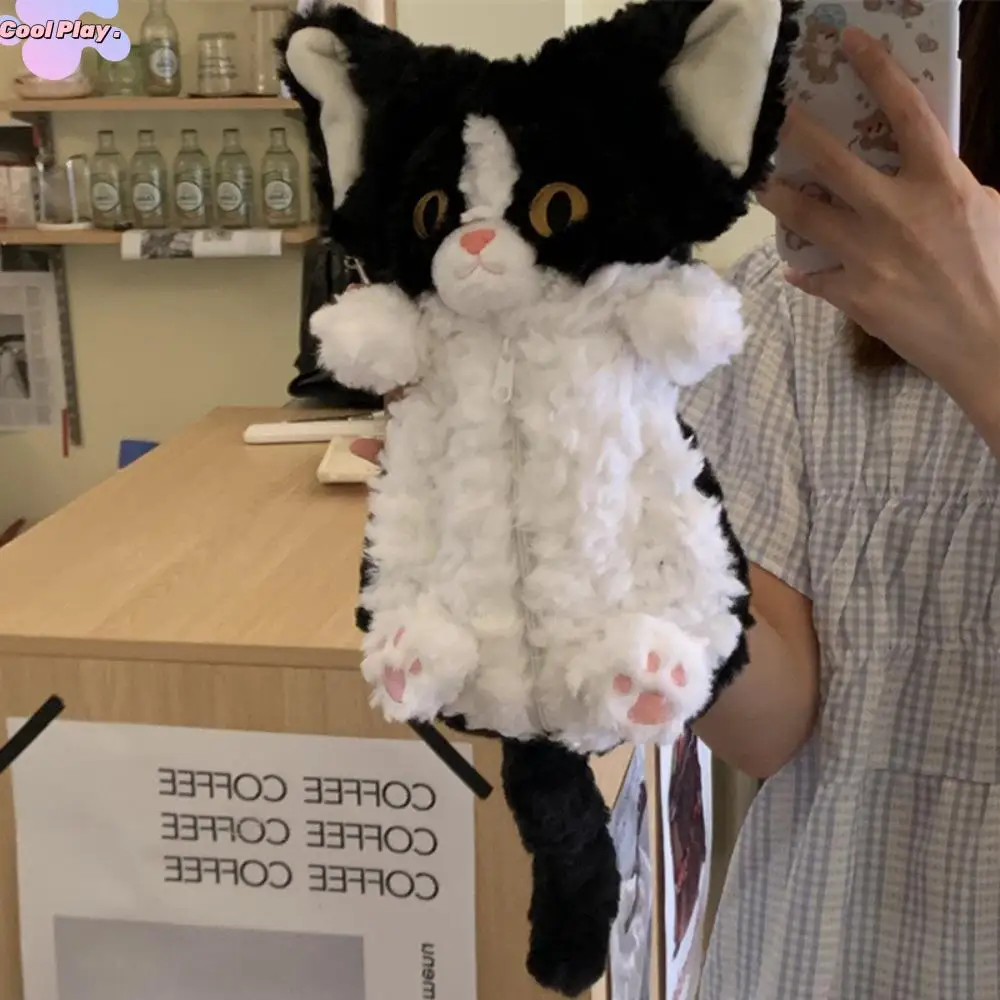 Kawaii длинный хвост кошка кукла пенал сумка имитация плюшевой кошки кукла канцелярские принадлежности сумка мягкая мультяшная кошка ручка школьная сумка
Kawaii длинный хвост кошка кукла пенал сумка имитация плюшевой кошки кукла канцелярские принадлежности сумка мягкая мультяшная кошка ручка школьная сумка