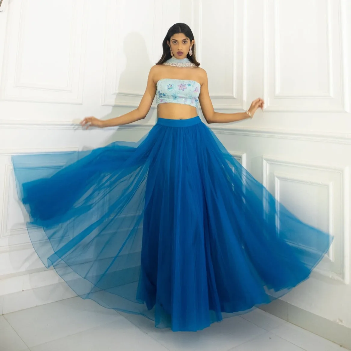 Blue A-line Long Tulle Women Skirts To Prom Party Handmade Tulle Skirt Color Free Female Tutu Tulle Skirt
Blue A-line Long Tulle Women Skirts To Prom Party Handmade Tulle Skirt Color Free Female Tutu Tulle Skirt