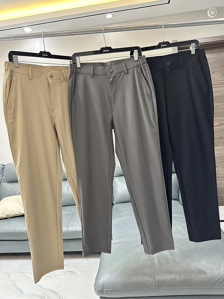 Comfortable Busin Casual Pants Breathable Straight Leg Spring Autumn Commuting Faionable Urban Sle Zipper Waist
Comfortable Busin Casual Pants Breathable Straight Leg Spring Autumn Commuting Faionable Urban Sle Zipper Waist