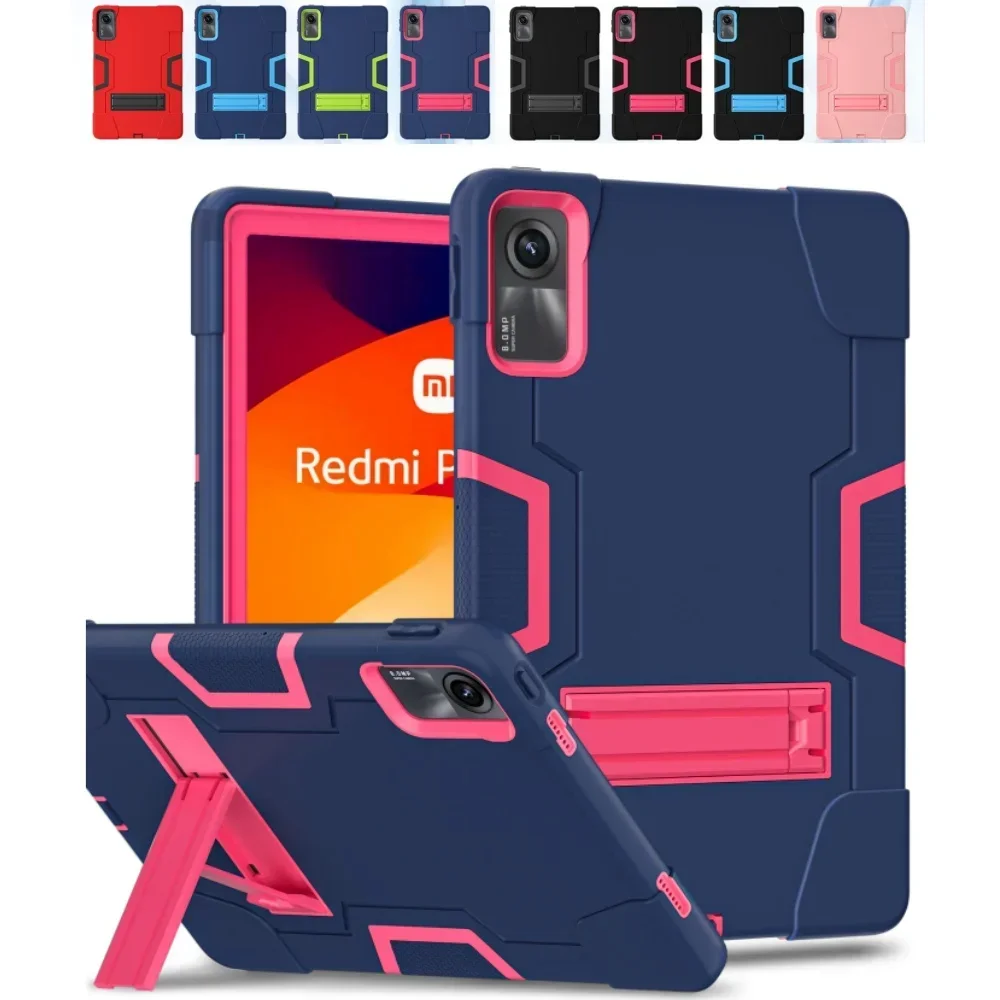 Чехол для всего тела для Xiaomi Redmi pad SE 11 дюймов 2023, прочный защитный чехол для детского планшета со встроенной подставкой
Чехол для всего тела для Xiaomi Redmi pad SE 11 дюймов 2023, прочный защитный чехол для детского планшета со встроенной подставкой