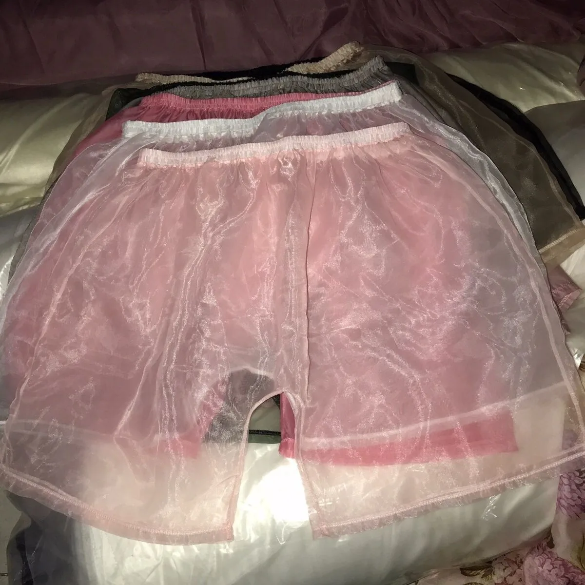 Unisex Summer See Through Mesh Shorts Women Men Underwears Apro Pants Plus Size Casual Sleeping Bottoms
Unisex Summer See Through Mesh Shorts Women Men Underwears Apro Pants Plus Size Casual Sleeping Bottoms