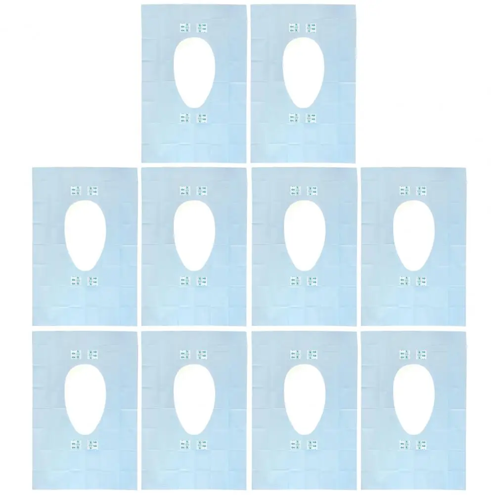 Potty Seat Cover 10Pcs Thick Individually Packaged Hygienic Travel Disposable Toilet Seat Cover Bathroom Supplies
Potty Seat Cover 10Pcs Thick Individually Packaged Hygienic Travel Disposable Toilet Seat Cover Bathroom Supplies
