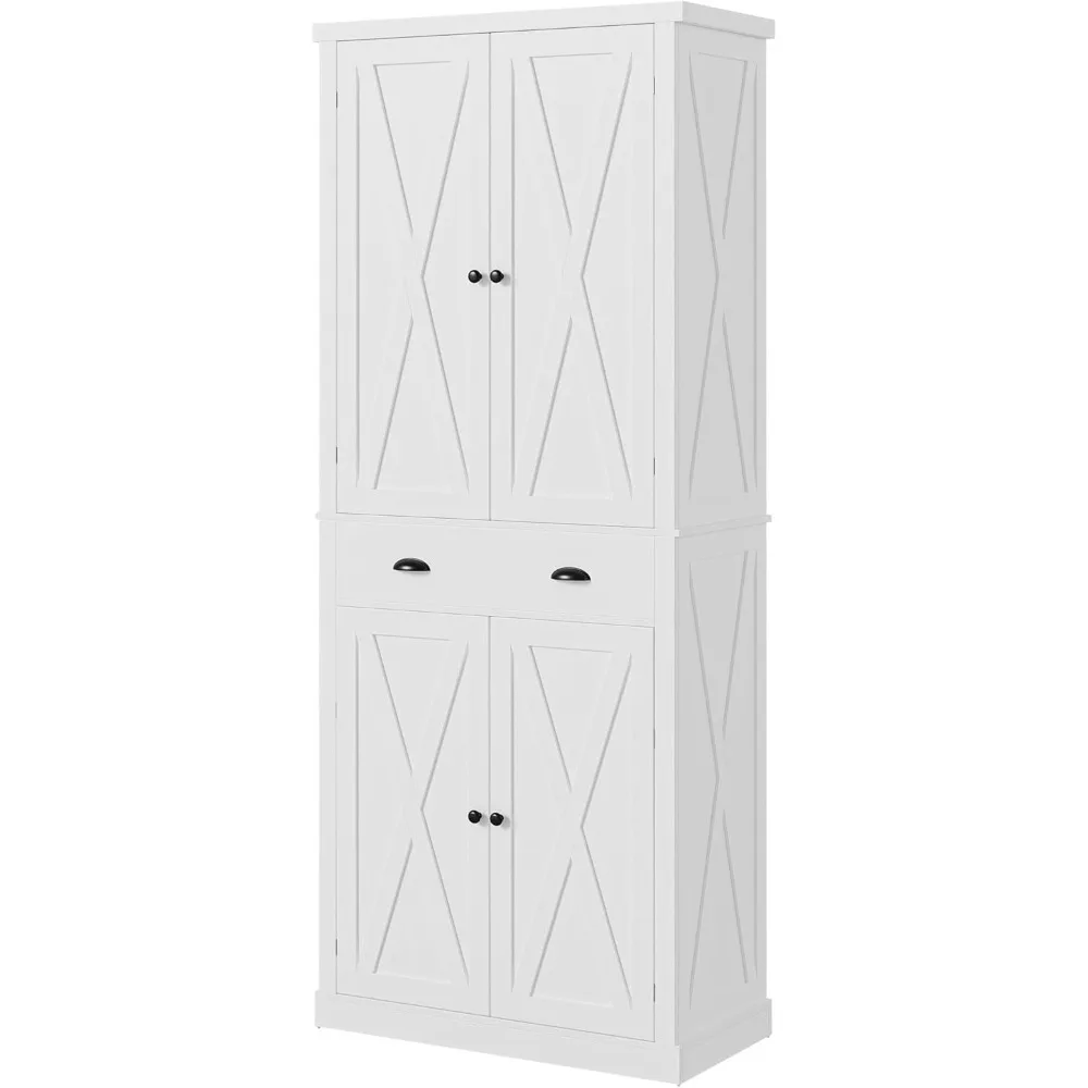 Freestanding Dining Room Cabinet with Barn Doors, Drawer, and Adjustable Shelves, 83.9" Tall
Freestanding Dining Room Cabinet with Barn Doors, Drawer, and Adjustable Shelves, 83.9" Tall