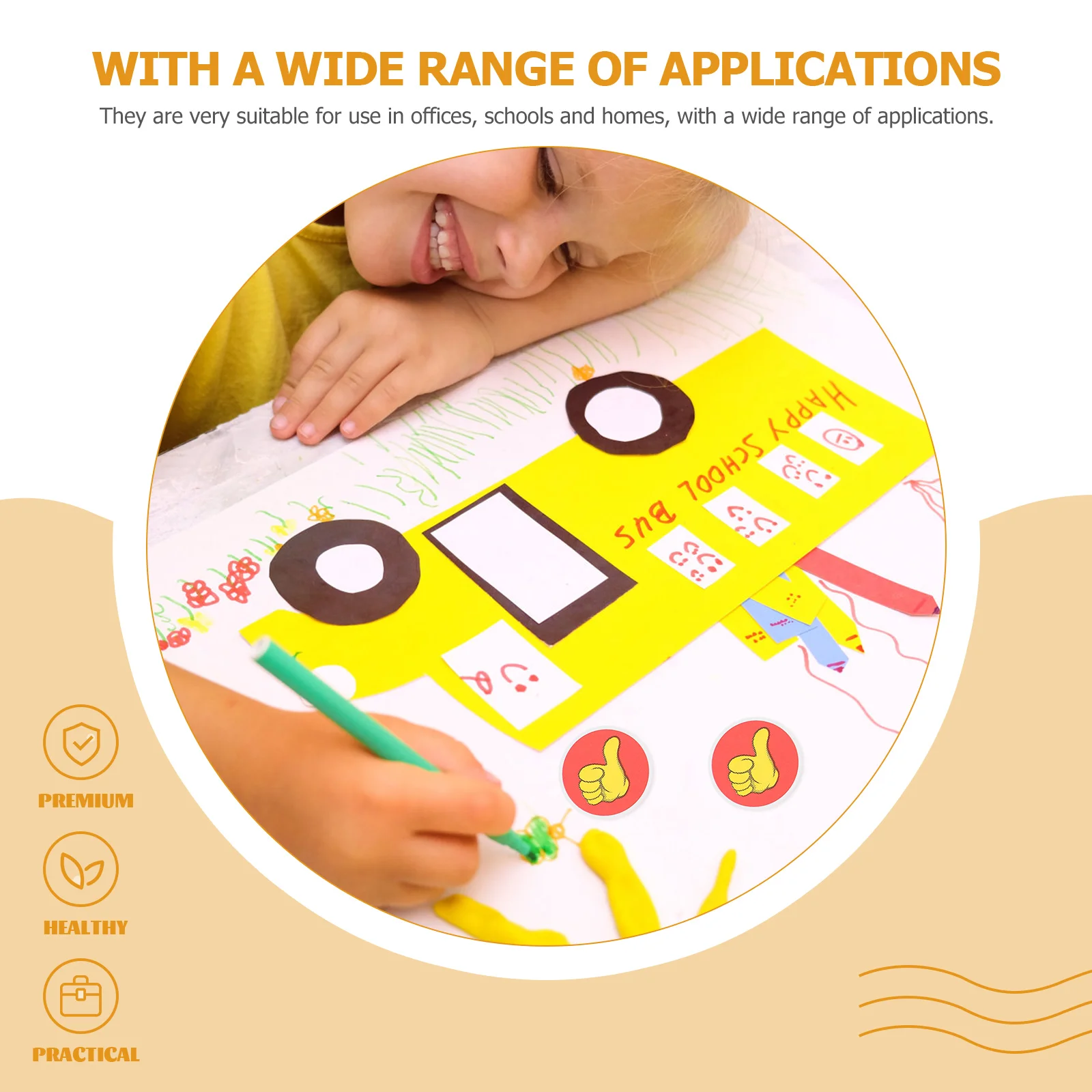 50Pcs Thumbs-Up Adhesive Stickers Kids Reward Stickers Creative Classroom Decorations Children's Stationery Motivational Labels
50Pcs Thumbs-Up Adhesive Stickers Kids Reward Stickers Creative Classroom Decorations Children's Stationery Motivational Labels