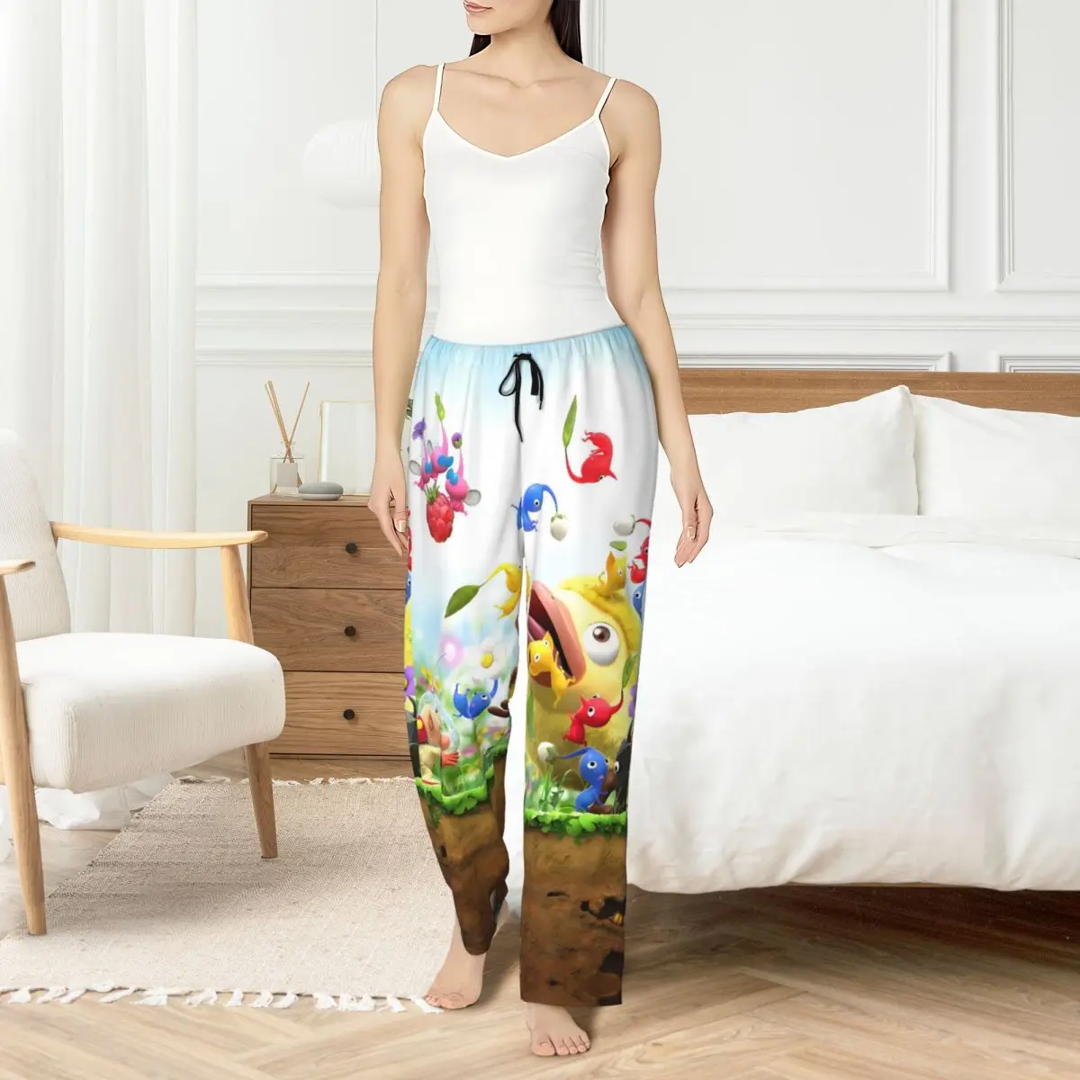 Женские пижамные штаны P-Pikmins с принтом на заказ, милая одежда для сна в стиле аниме, штаны для сна с карманами
Женские пижамные штаны P-Pikmins с принтом на заказ, милая одежда для сна в стиле аниме, штаны для сна с карманами