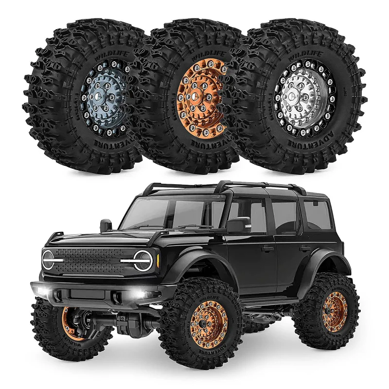1/18 RC Crawler 1.3inch Wheel Hub & Tire W343, Replacement Climbing Car Parts for TRX4M SCX24 FMS Ascent-18
1/18 RC Crawler 1.3inch Wheel Hub & Tire W343, Replacement Climbing Car Parts for TRX4M SCX24 FMS Ascent-18