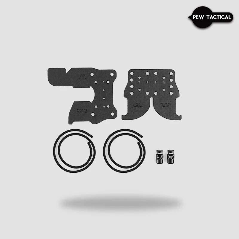 PEW TACTICAL PTT WING KIT FERRO Style Mounting Plate CURV Plate
PEW TACTICAL PTT WING KIT FERRO Style Mounting Plate CURV Plate
