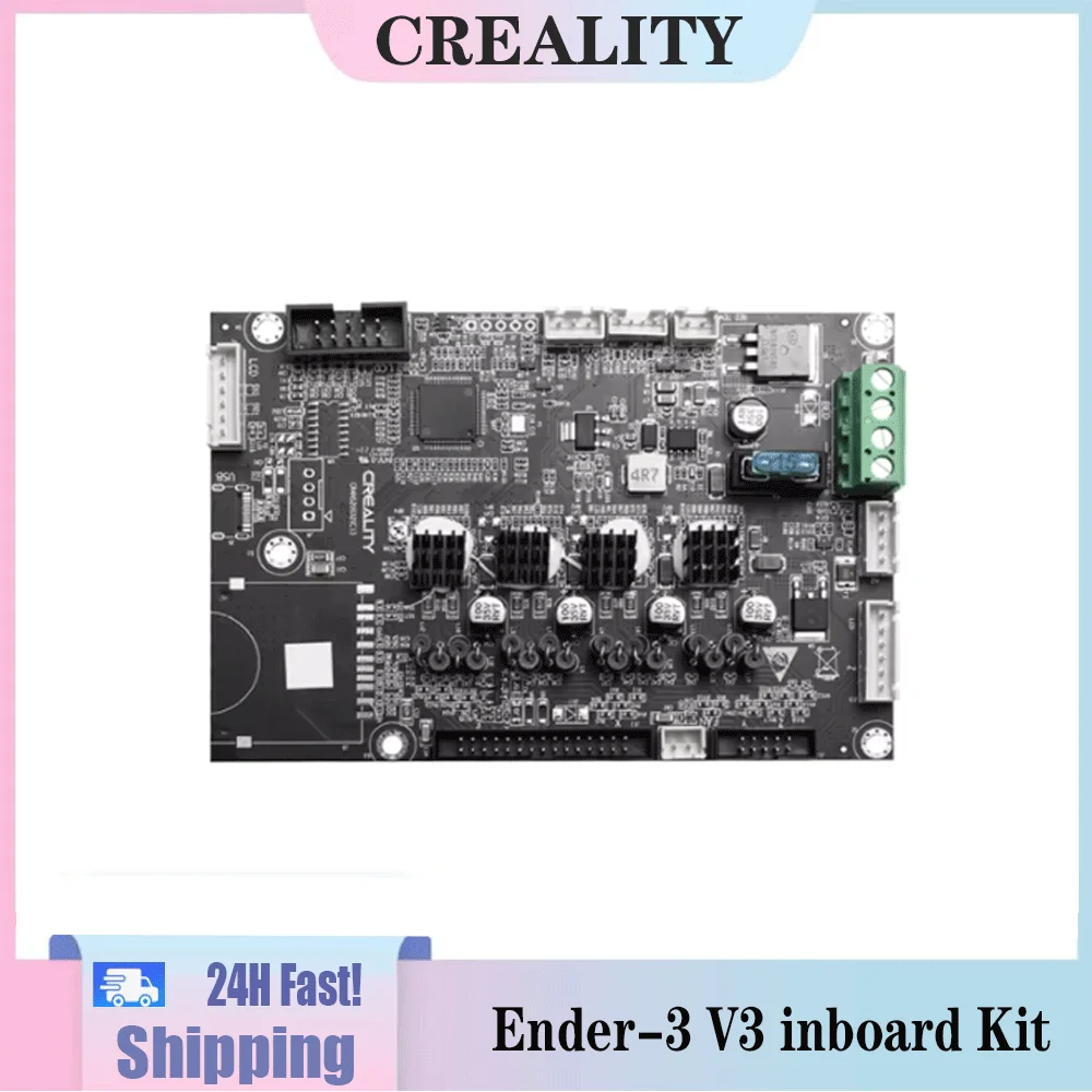 Creality Ender-3 V3 KE Mainboard Kit CR4NS200320C14 32 Bit MS35774 GD32F303RET6 Motherboard For Ender 3 V3 KE 3D Printer
Creality Ender-3 V3 KE Mainboard Kit CR4NS200320C14 32 Bit MS35774 GD32F303RET6 Motherboard For Ender 3 V3 KE 3D Printer