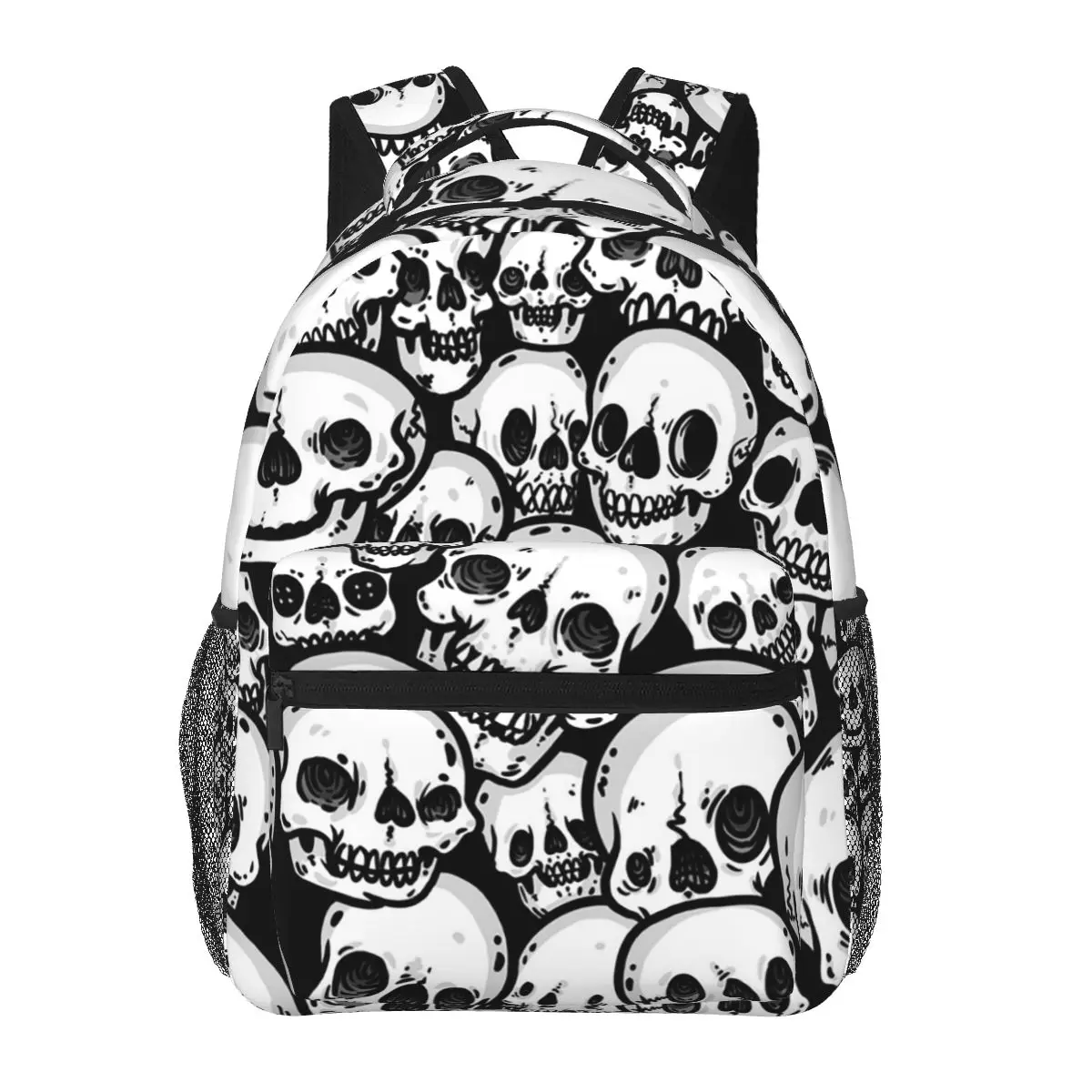 Black And White Skull Pattern Student Backpack School Bag Hiking Travel Daypack for Men Women Fashion Bookbag Shoulder Bags
Black And White Skull Pattern Student Backpack School Bag Hiking Travel Daypack for Men Women Fashion Bookbag Shoulder Bags