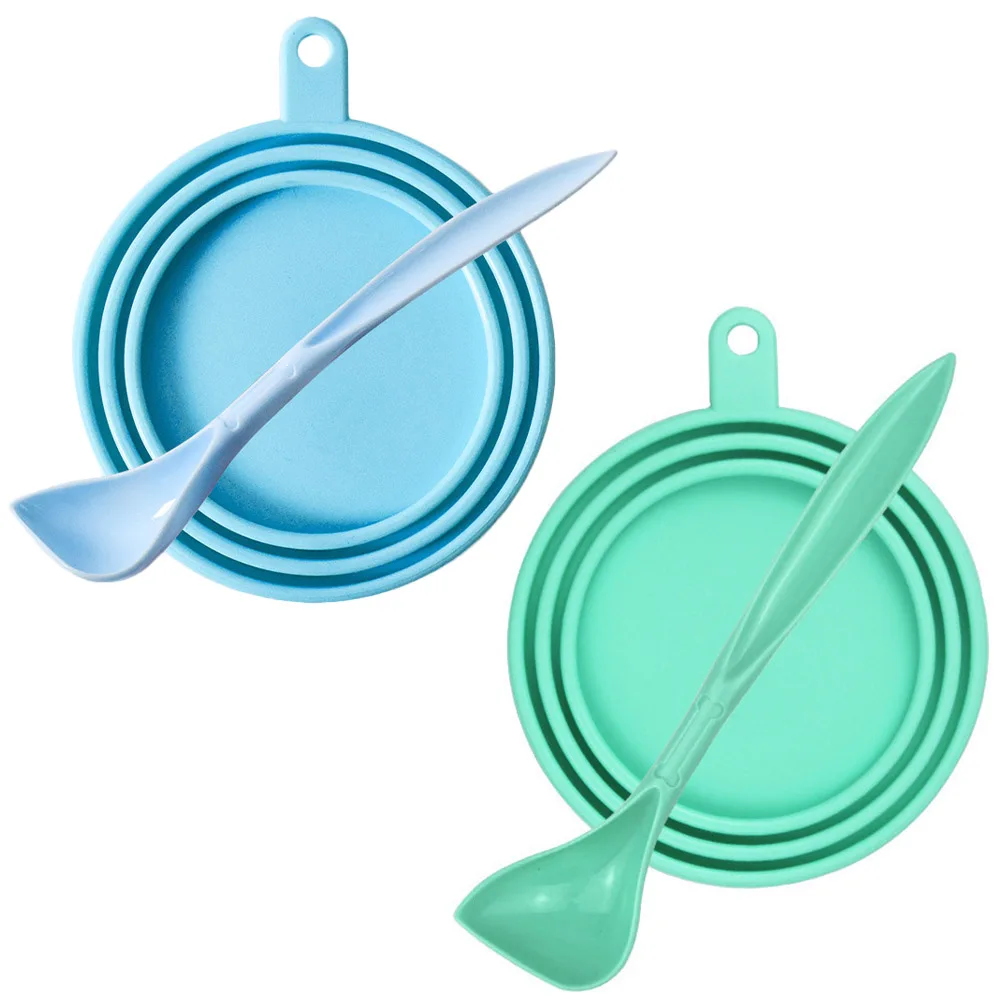 4 Pcs Silicone Can Covers Dog Food Tin Lid Pet Feeding Spoon Cat Bowl Longer Blue Green Lid Spoon Safe Material
4 Pcs Silicone Can Covers Dog Food Tin Lid Pet Feeding Spoon Cat Bowl Longer Blue Green Lid Spoon Safe Material