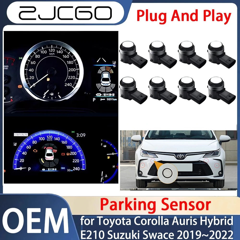 ZJCGO for Toyota Corolla Auris Hybrid E210 Suzuki Swace 2019~2022 Parking Sensor Sensors Buzzer Radar Sound Alert System
ZJCGO for Toyota Corolla Auris Hybrid E210 Suzuki Swace 2019~2022 Parking Sensor Sensors Buzzer Radar Sound Alert System