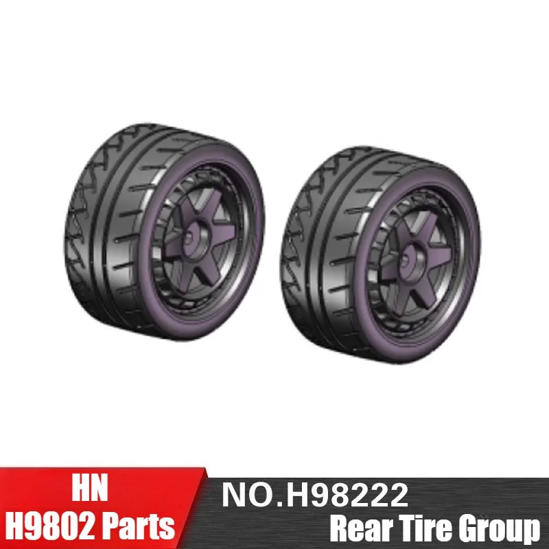 HN H9802 H9803 Accessories 1/10 RC Flat Sports Car Spare Parts Front and Rear Tire Sets H98221 H98222
HN H9802 H9803 Accessories 1/10 RC Flat Sports Car Spare Parts Front and Rear Tire Sets H98221 H98222