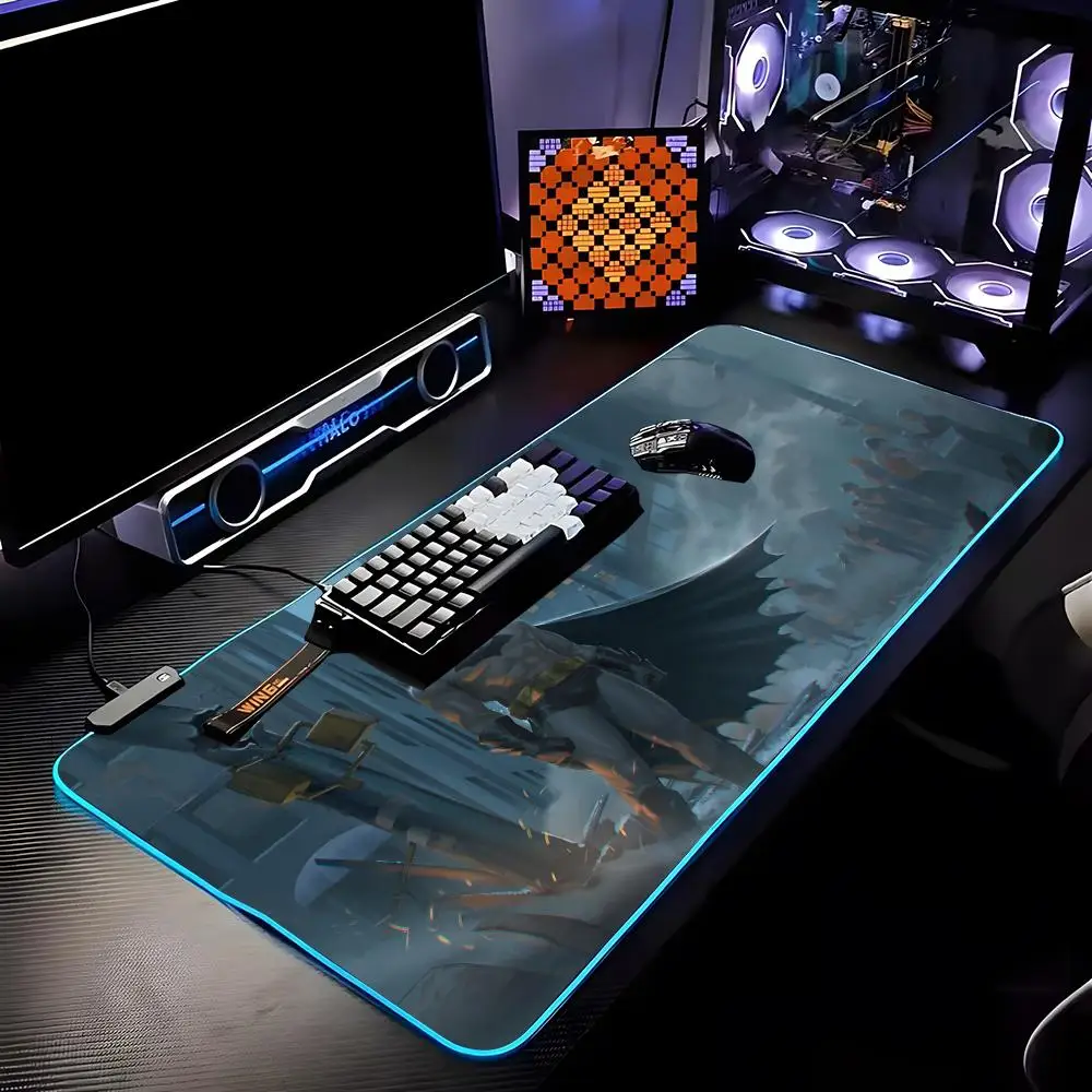 Superhero B-BATMAN Mouse Pad RGB HD Mousepad Pad Rug Desk Mat Computer Gaming PC Accessories Rubber Keyboard LED Mats
Superhero B-BATMAN Mouse Pad RGB HD Mousepad Pad Rug Desk Mat Computer Gaming PC Accessories Rubber Keyboard LED Mats