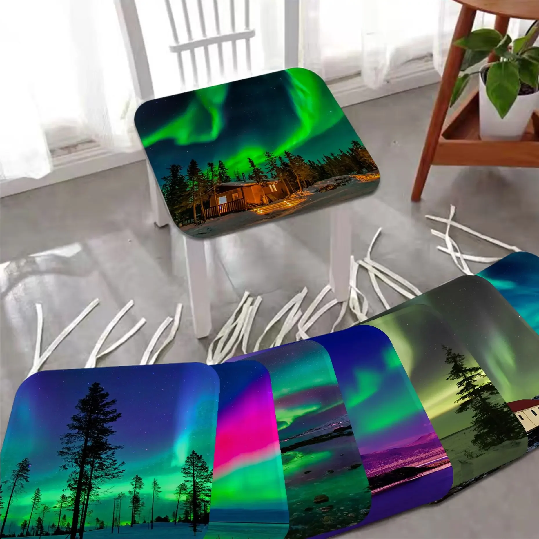 Aurora Polar Lights European Dining Chair Cushion Circular Decoration Seat For Office Desk Cushion Pads
Aurora Polar Lights European Dining Chair Cushion Circular Decoration Seat For Office Desk Cushion Pads