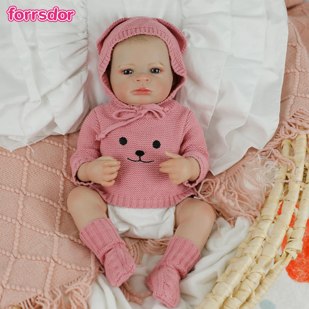 18inch Reborn Doll Lanny Lifelike Cuddly Baby Multiple Layers Painting 3D Skin with Visible Veins for Girls Birthday Gifts
18inch Reborn Doll Lanny Lifelike Cuddly Baby Multiple Layers Painting 3D Skin with Visible Veins for Girls Birthday Gifts